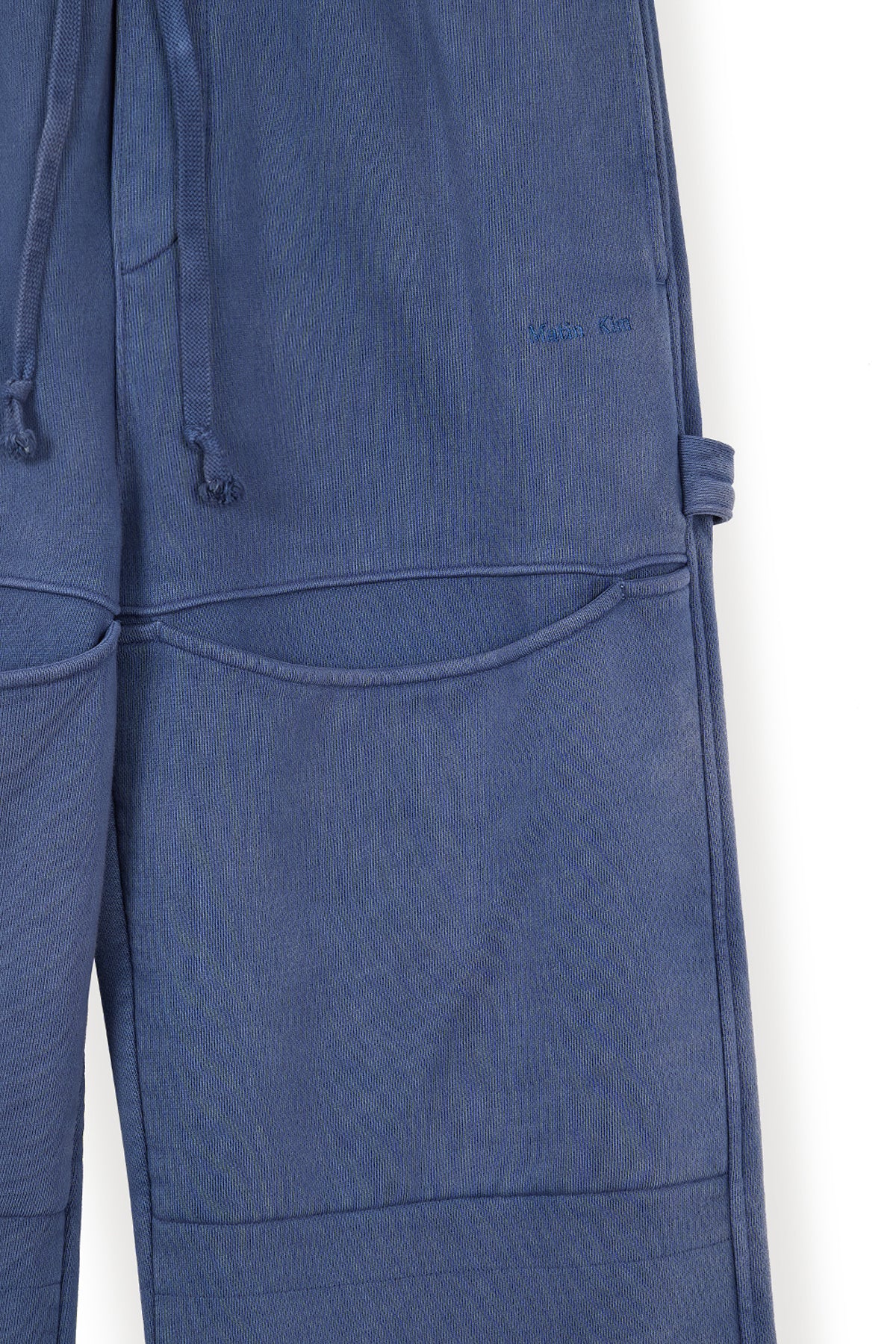 Matin Kim - Cut Out Washed Sweatpants (Blue) product image 4 | TRAB K-Fashion Australia