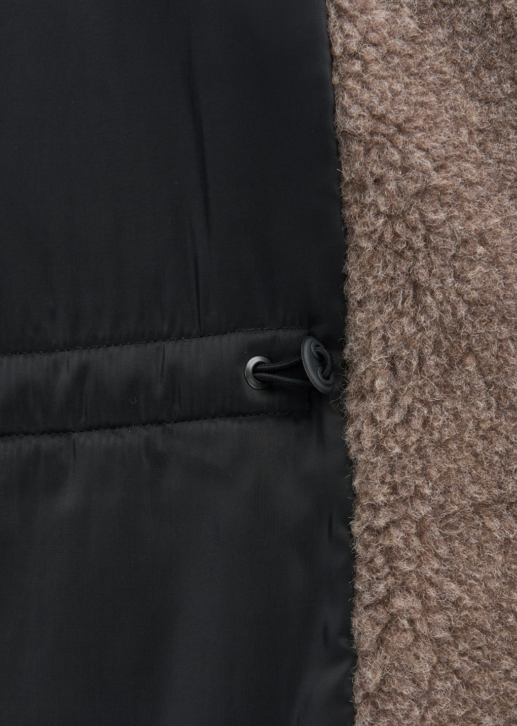 Amomento - padded shearling parka (Black) product image 12 | TRAB K-Fashion Australia