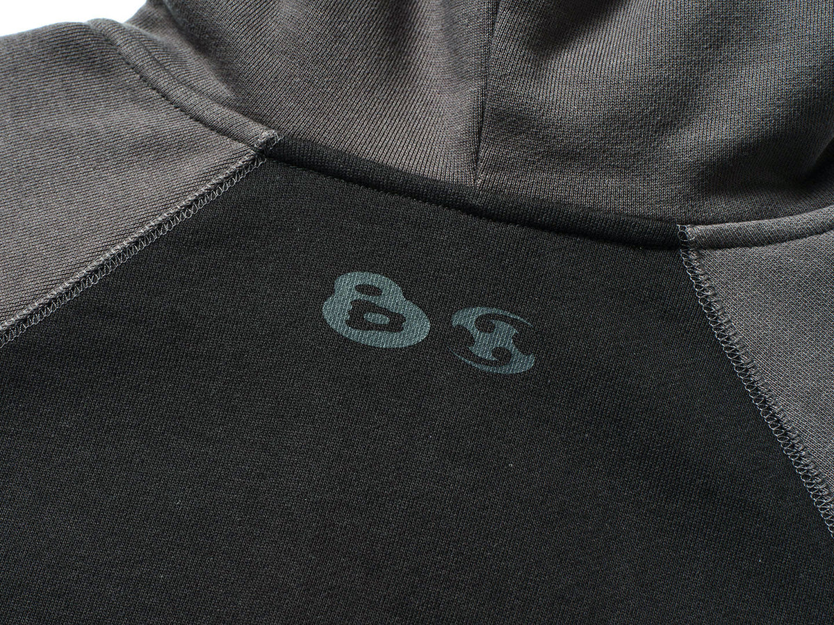 San San Gear - San San X B.E Zip-Up Hoodie (Charcoal) product image 7 | TRAB K-Fashion Australia