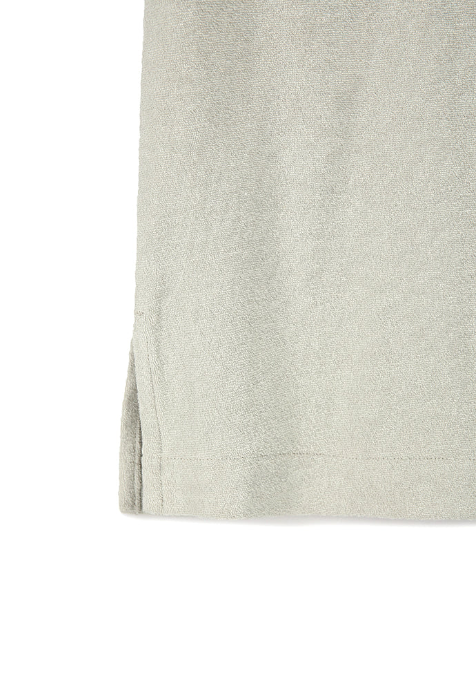 Art if acts - Terry Half Zip-up Shirt (Light Grey) product image 12 | TRAB K-Fashion Australia