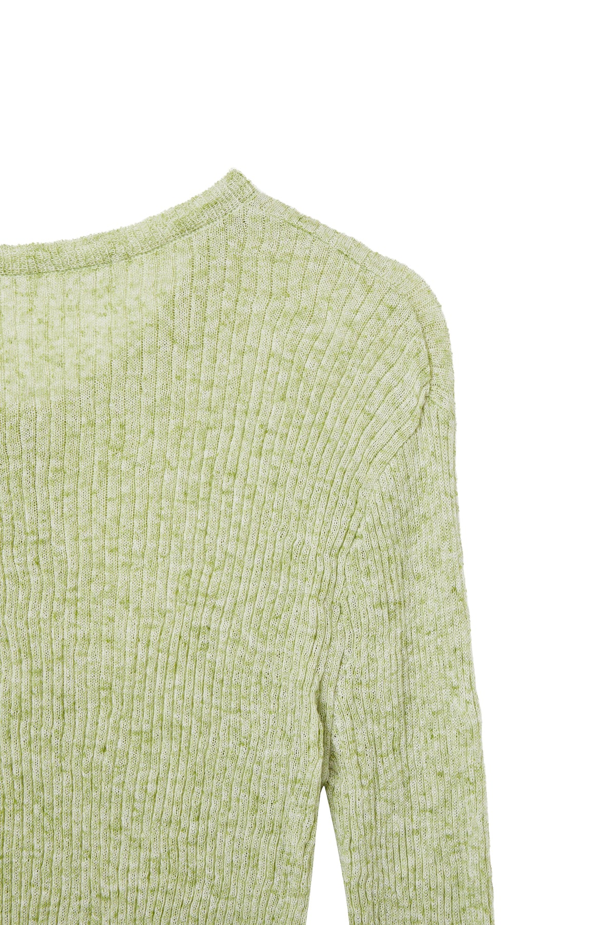 Deinet - Button Point Pleats Cardigan (Green) product image 4 | TRAB K-Fashion Australia