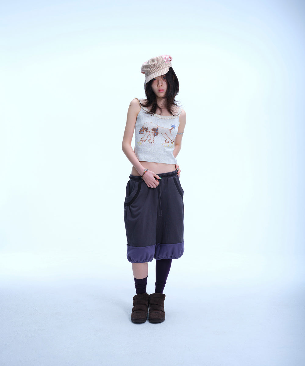 Coyseio - Vintage Puppy Lace Sleeveless Light Melange product image 8 | TRAB K-Fashion Australia