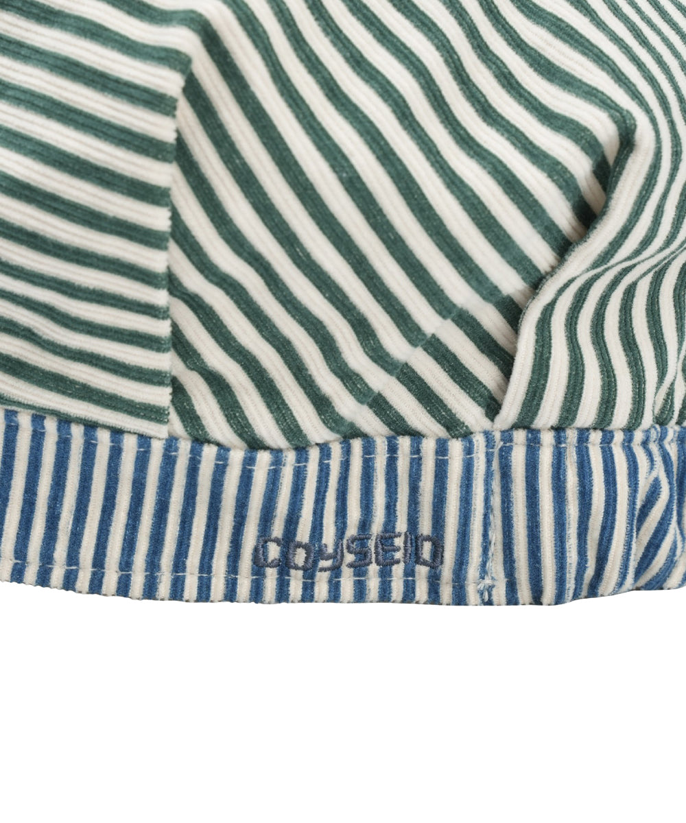 Coyseio - Striped Pintuck Puff Cap (Green) product image 15 | TRAB K-Fashion Australia