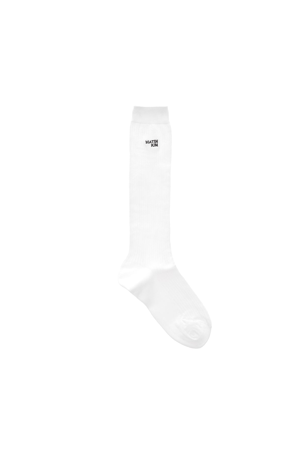 Matin Kim - Small Logo Silket Half Socks (Pink) product image 7 | TRAB K-Fashion Australia