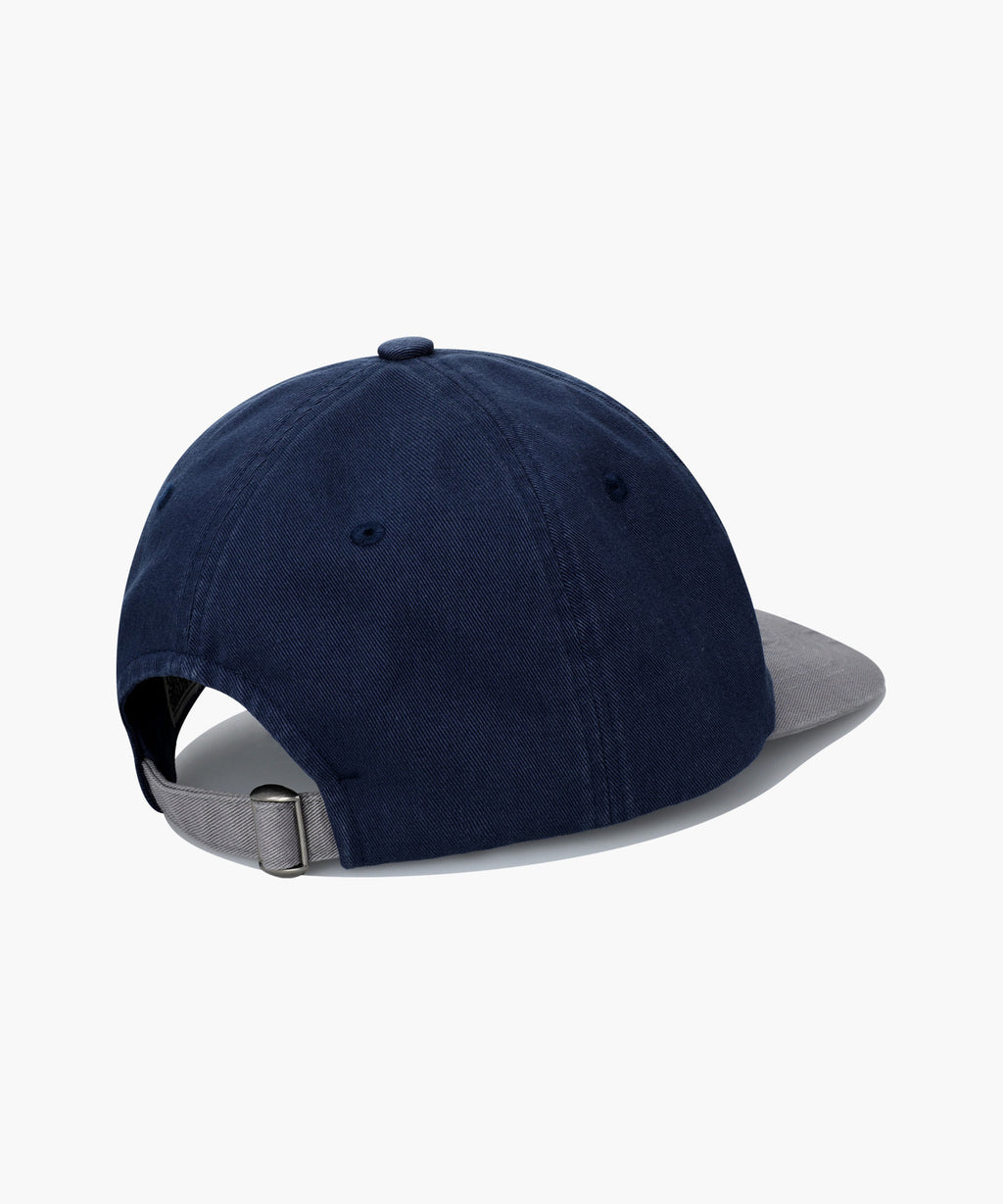 Marithe & Francois Girbaud - Arch Regular Logo Color Block Cap (Gray) product image 2 | TRAB K-Fashion Australia