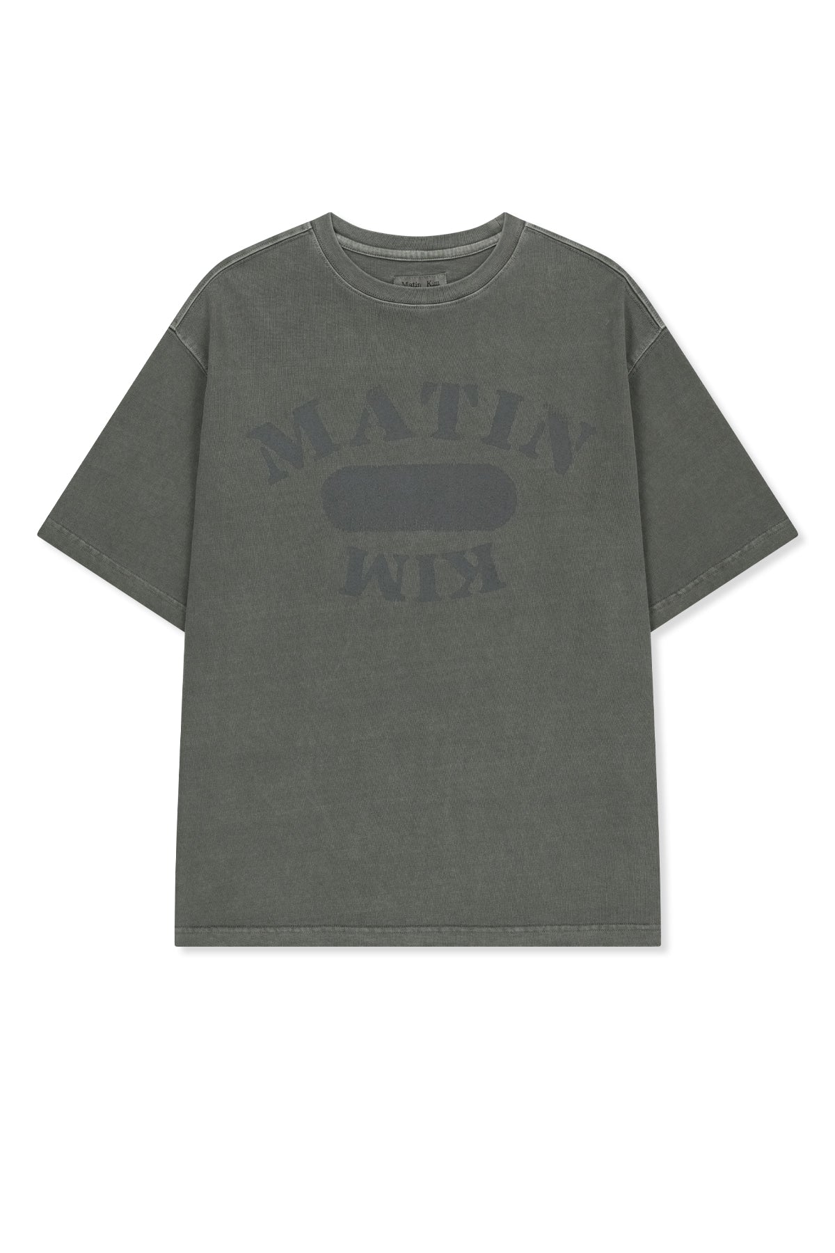 Matin Kim - Vintage Wahshed Overfit Top (Charcoal) product image 2 | TRAB K-Fashion Australia