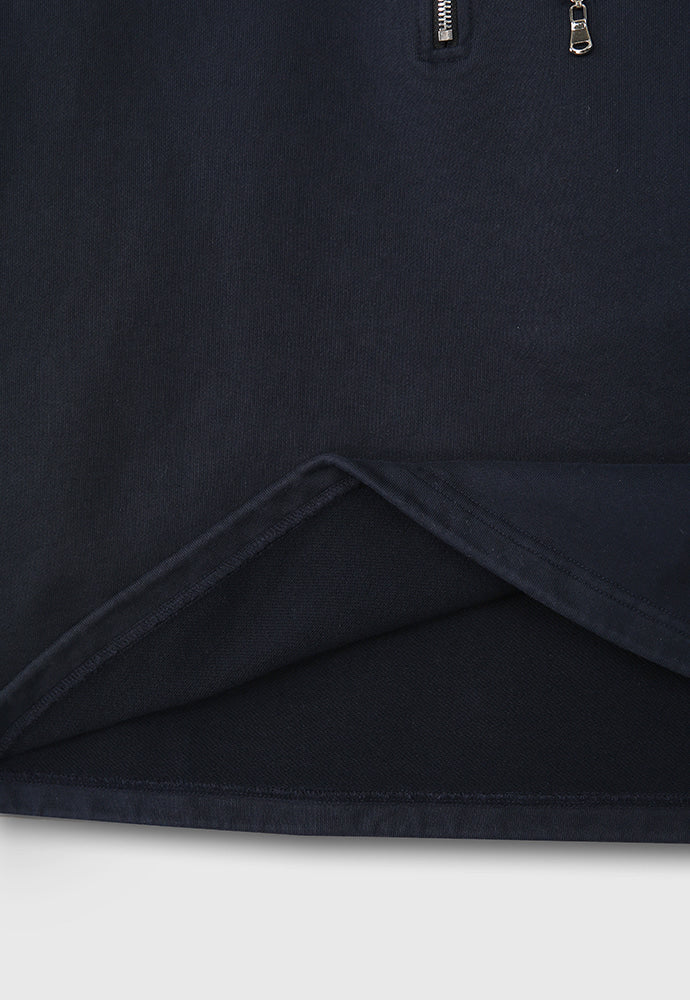 Tonywack - Extra Heavy Sweat Half Zip-Up (Navy) product image 14 | TRAB K-Fashion Australia