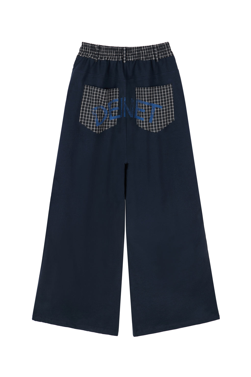 Deinet - Deinet Check Point Sweat Pants (Navy) product image 2 | TRAB K-Fashion Australia