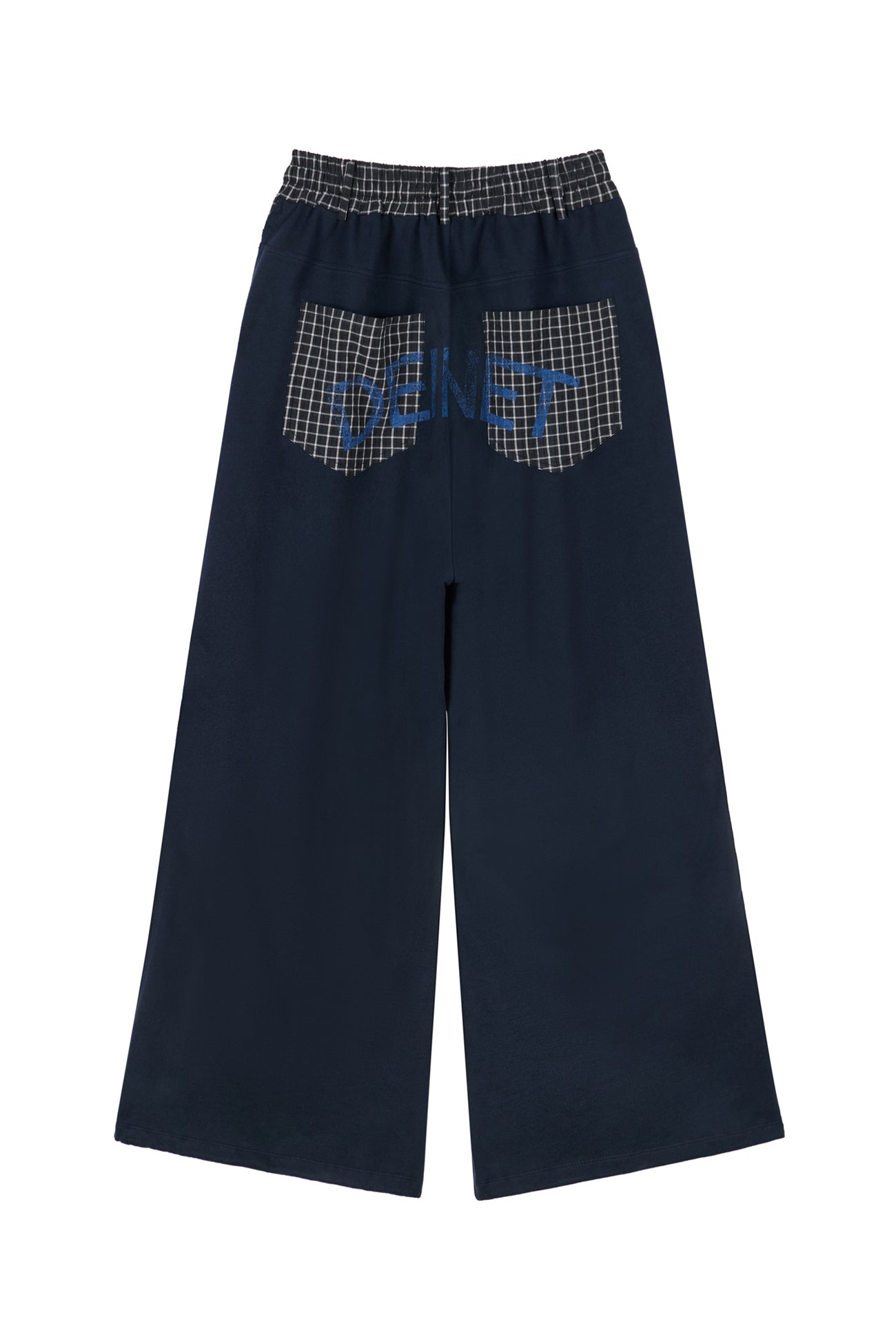 Deinet - Deinet Check Point Sweat Pants (Navy) product image 2 | TRAB K-Fashion Australia