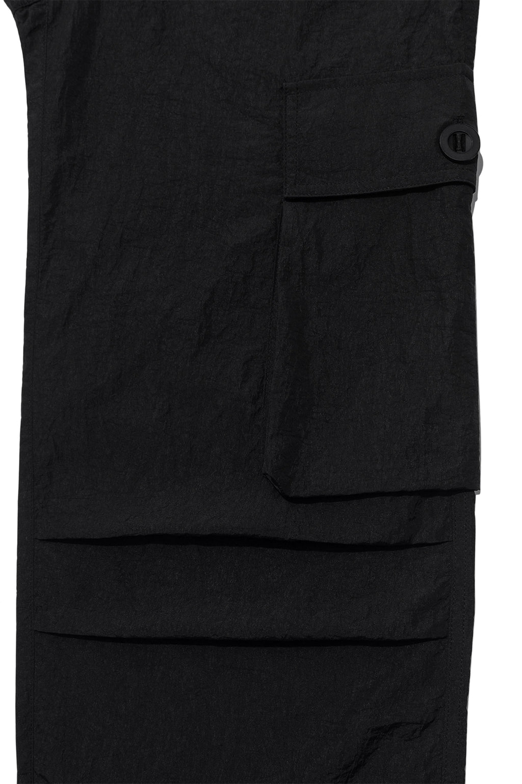 Matin Kim - String Nylon Cargo Pants (Black) product image 5 | TRAB K-Fashion Australia