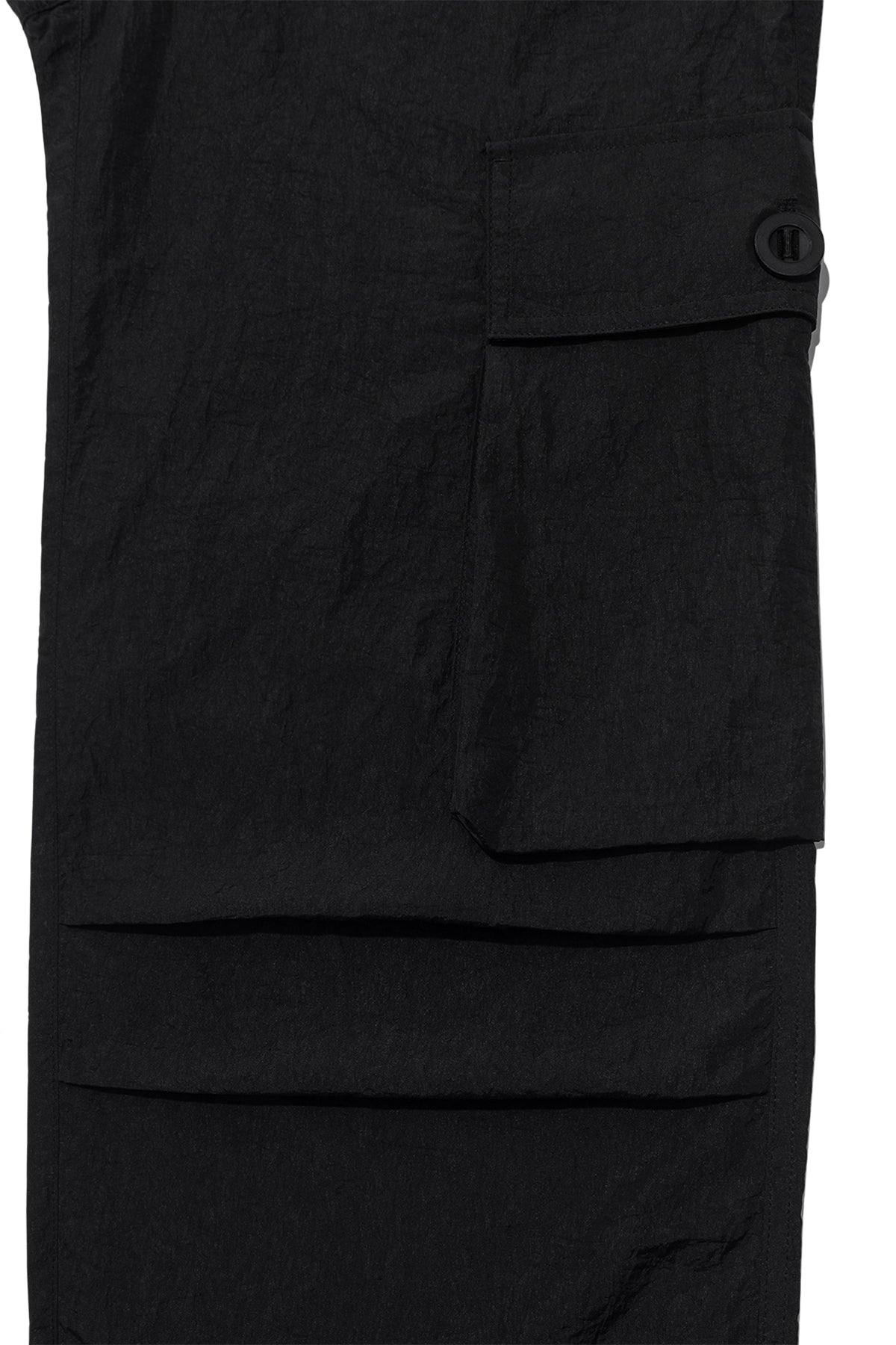 Matin Kim - String Nylon Cargo Pants (Black) product image 5 | TRAB K-Fashion Australia