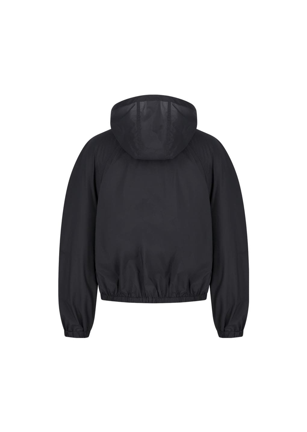Amomento - Nylon Raglan Hooded Jumper (Charcoal) product image 6 | TRAB K-Fashion Australia