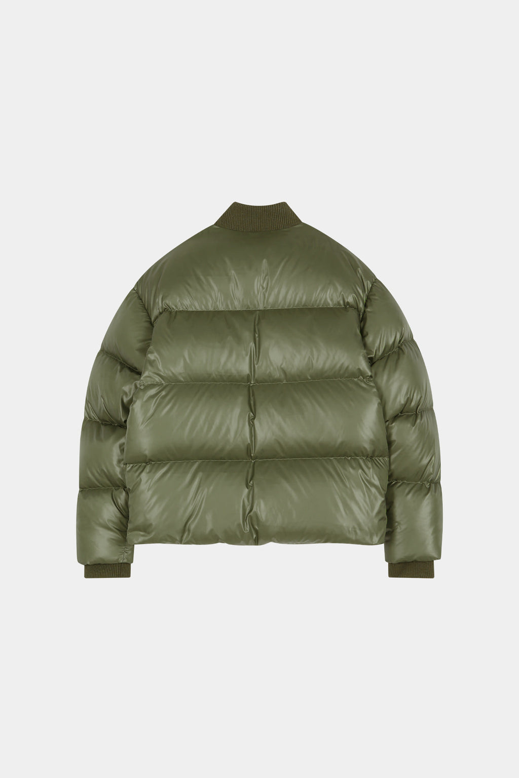 Andersson Bell - Unisex Bomber Layered Down Jacket (Khaki) product image 14 | TRAB K-Fashion Australia