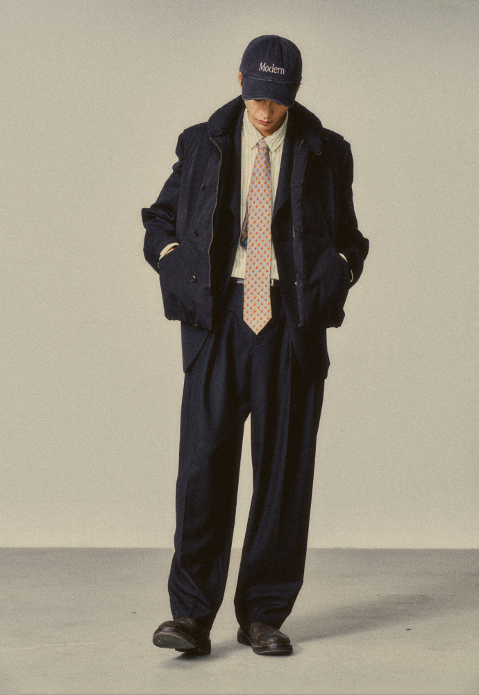 Art if acts - Shawl Collar Down Vest (Black) product image 3 | TRAB K-Fashion Australia