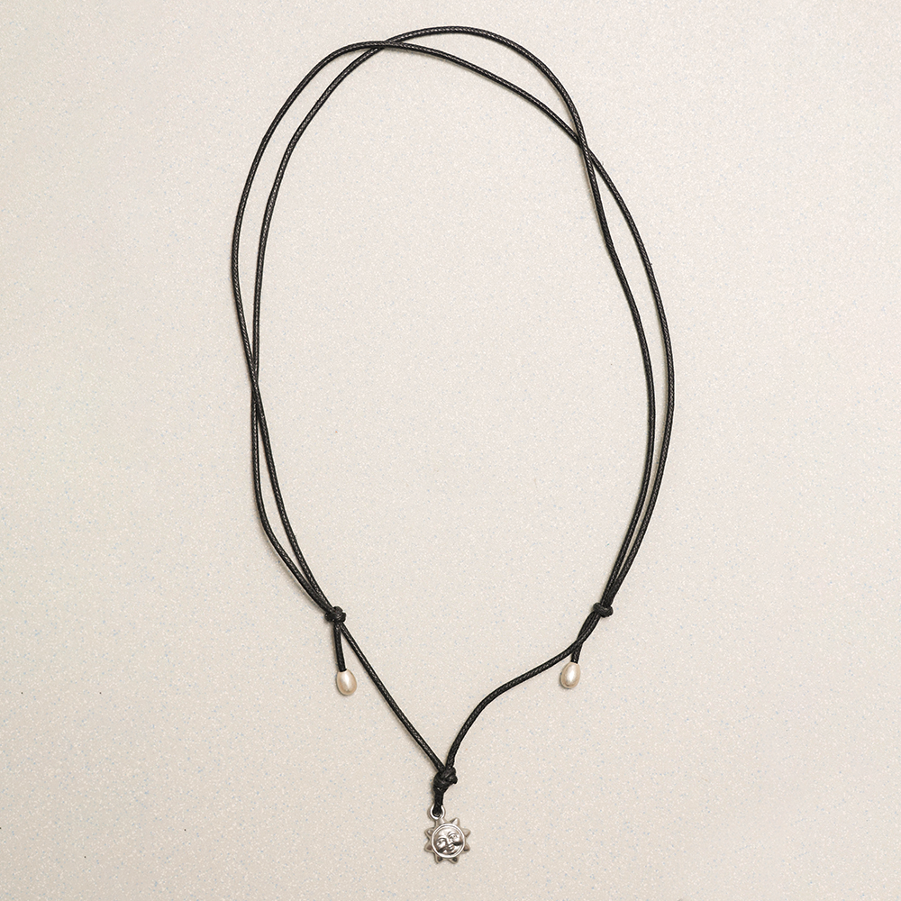 Towtow Archive - Minima Solar Necklace (Silver) product image 2 | TRAB K-Fashion Australia
