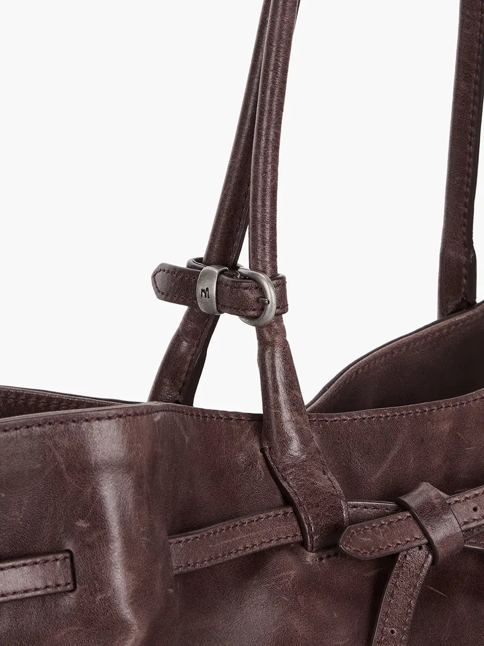 Marge Sherwood - Grandma Used Bag Large (Wine Pull-Up) product image 9 | TRAB K-Fashion Australia