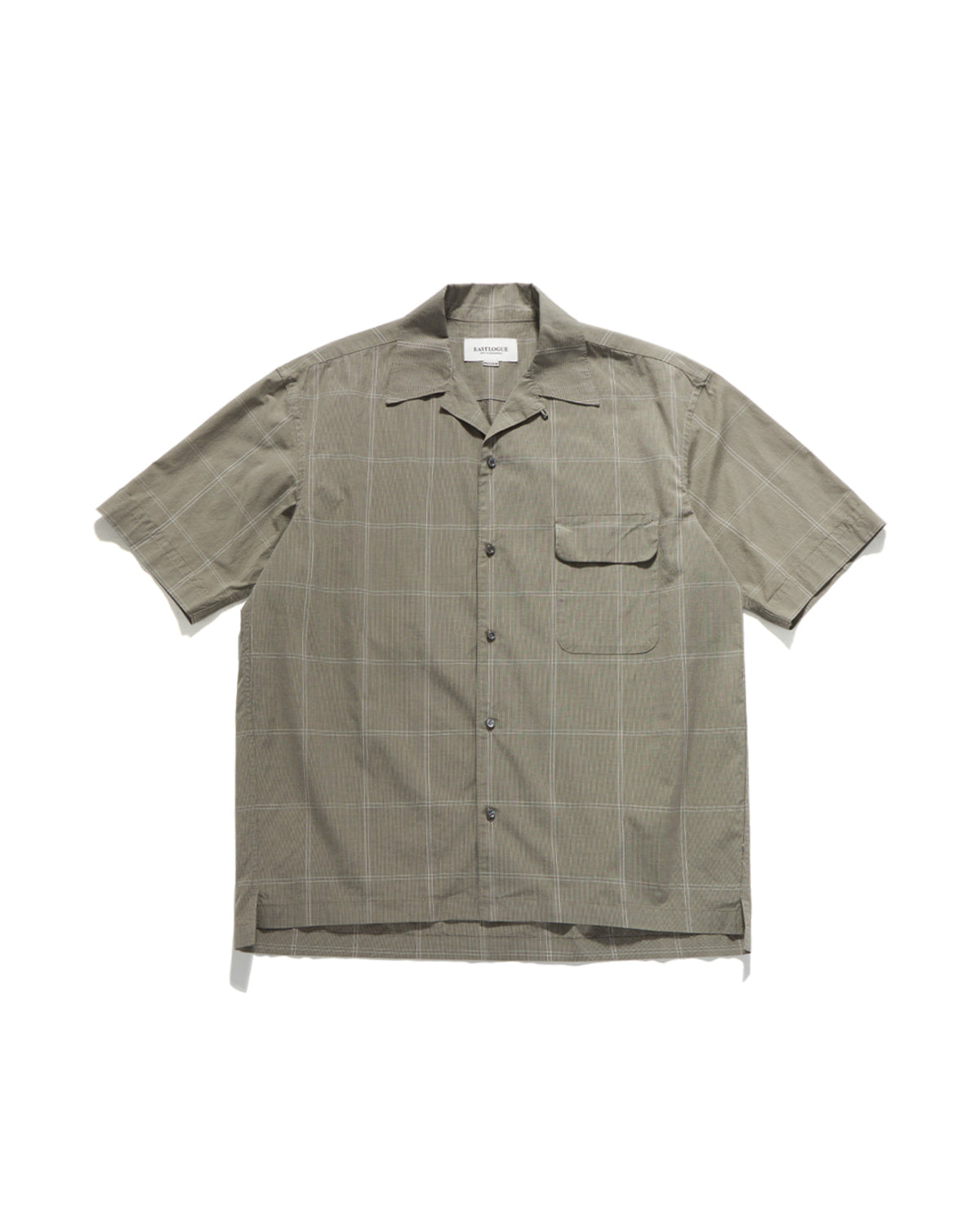 Eastlogue - Holiday Half Shirts (Beige Check) product image 1 | TRAB K-Fashion Australia
