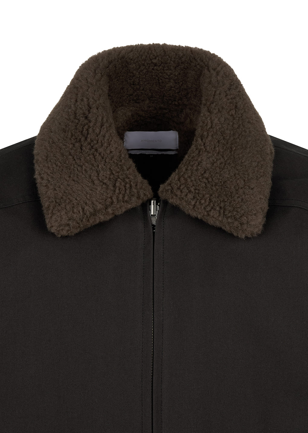 Amomento - cotton reversible shearling jumper (Black) product image 14 | TRAB K-Fashion Australia