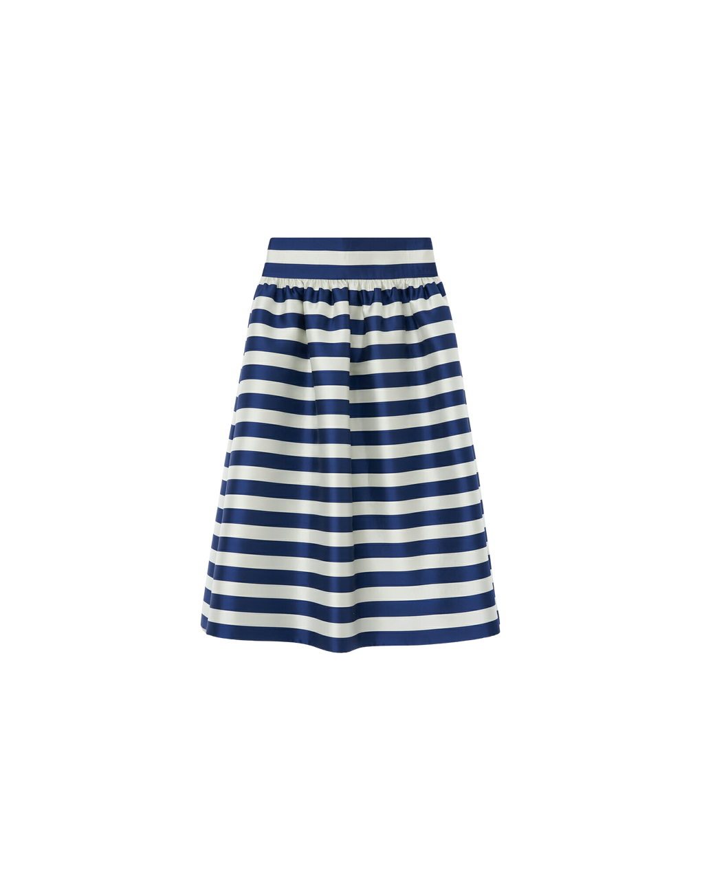 Kimhe Kim - Striped Mikado Silk Midi Dress (Navy) product image 6 | TRAB K-Fashion Australia