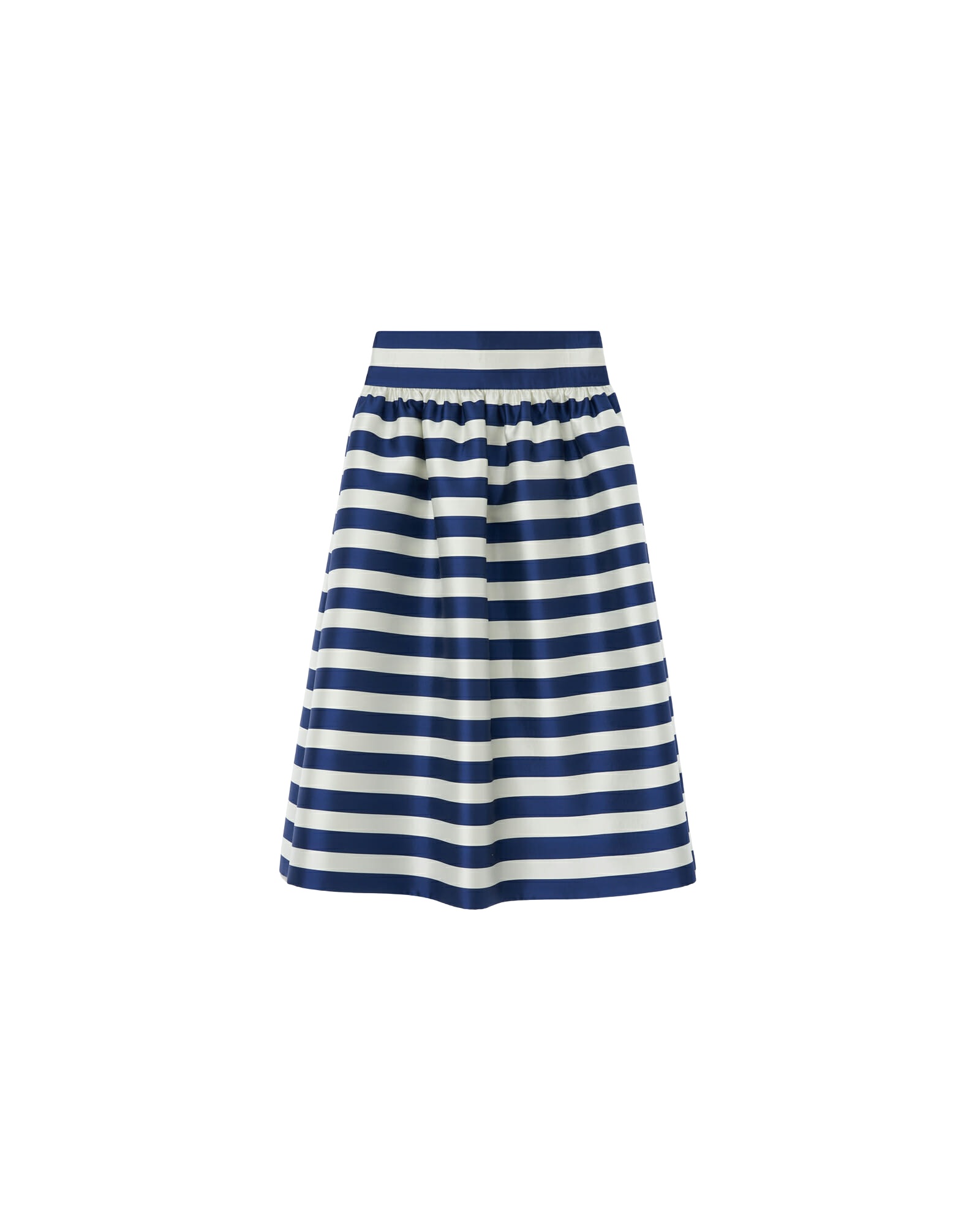 Kimhe Kim - Striped Mikado Silk Midi Dress (Navy) product image 6 | TRAB K-Fashion Australia