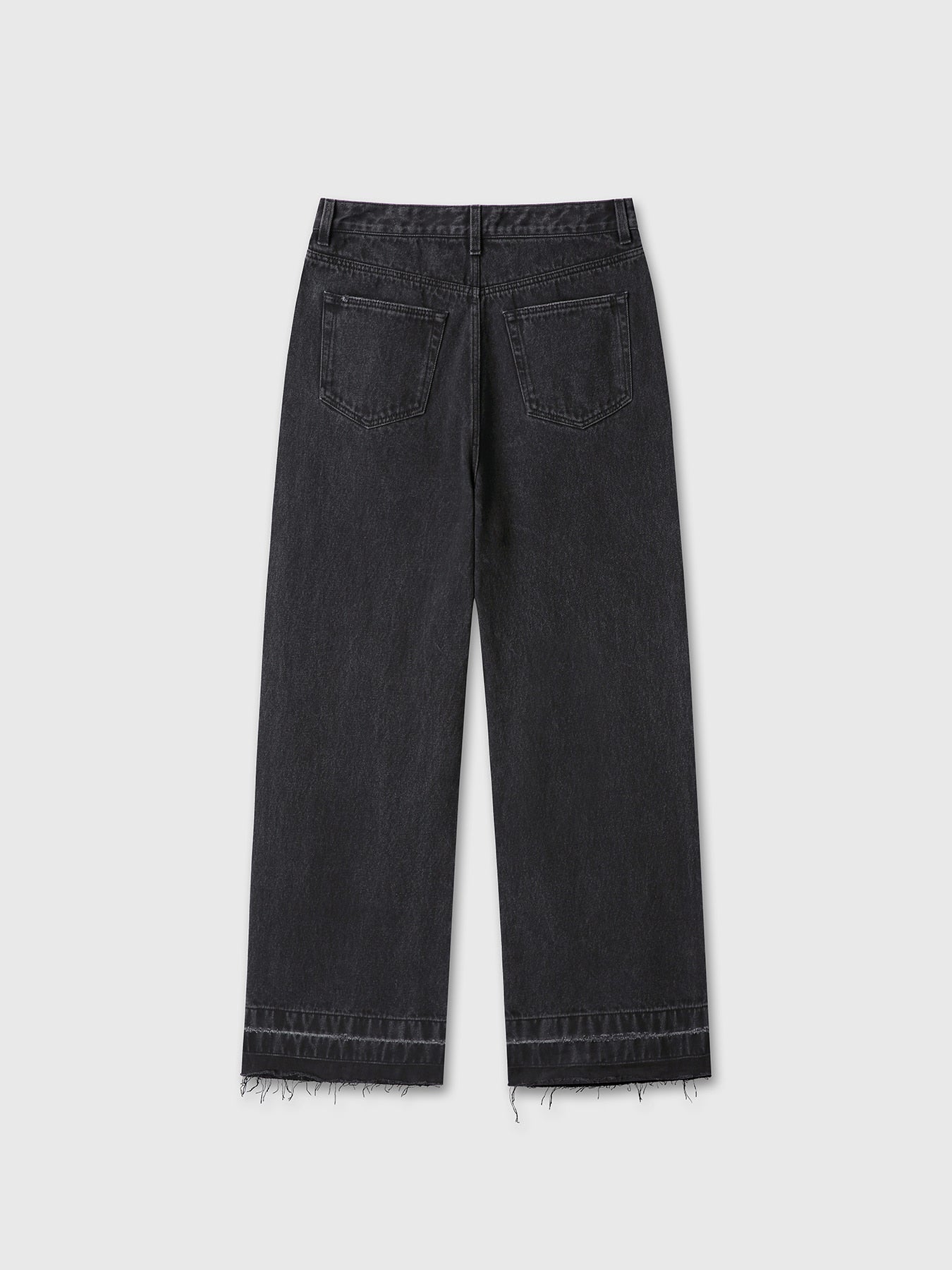 Tonywack - Wide-Leg Denim Jeans (Faded Black) product image 8 | TRAB K-Fashion Australia