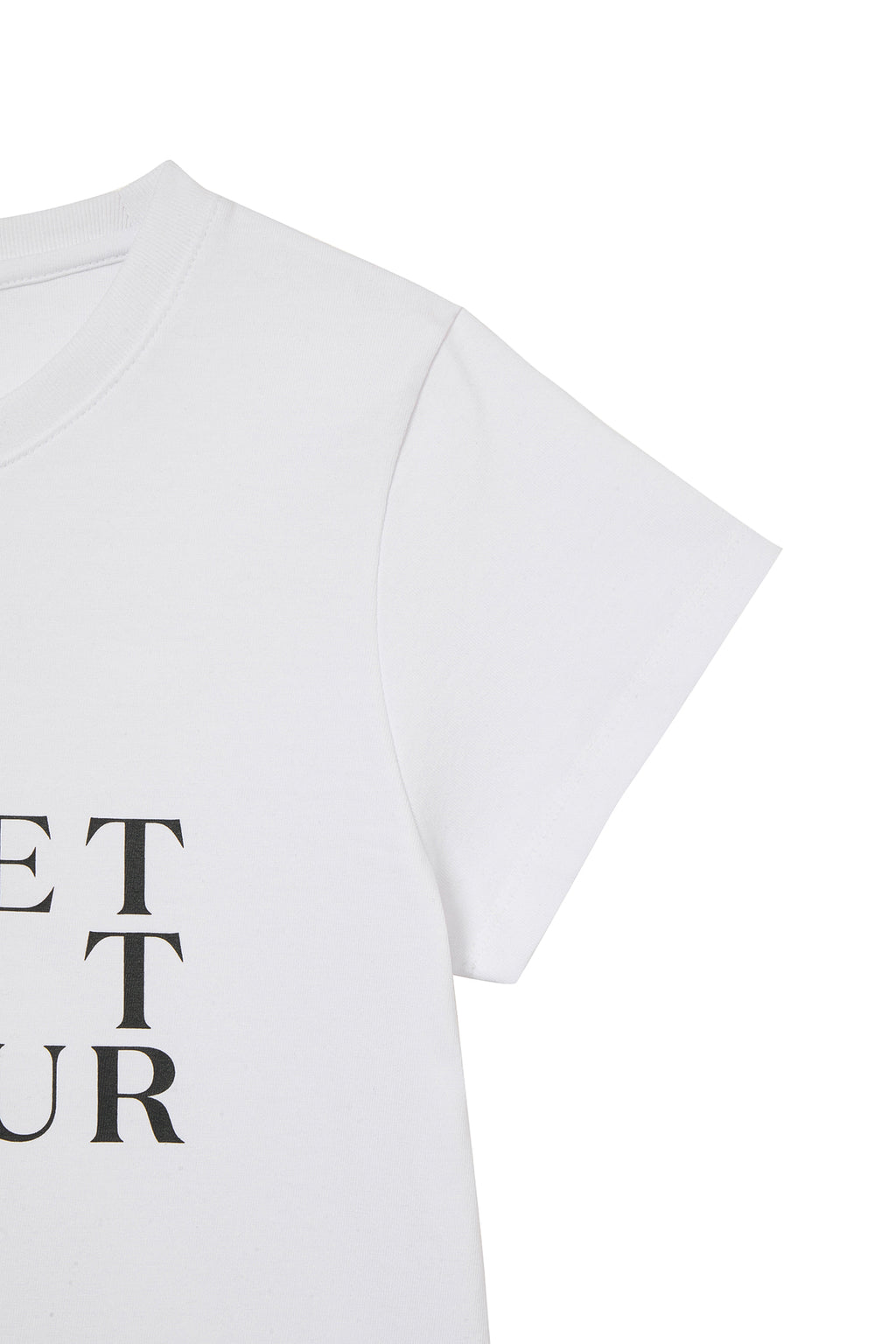 Deinet - Bi Graphic Slimsized T-Shirt (White) product image 4 | TRAB K-Fashion Australia
