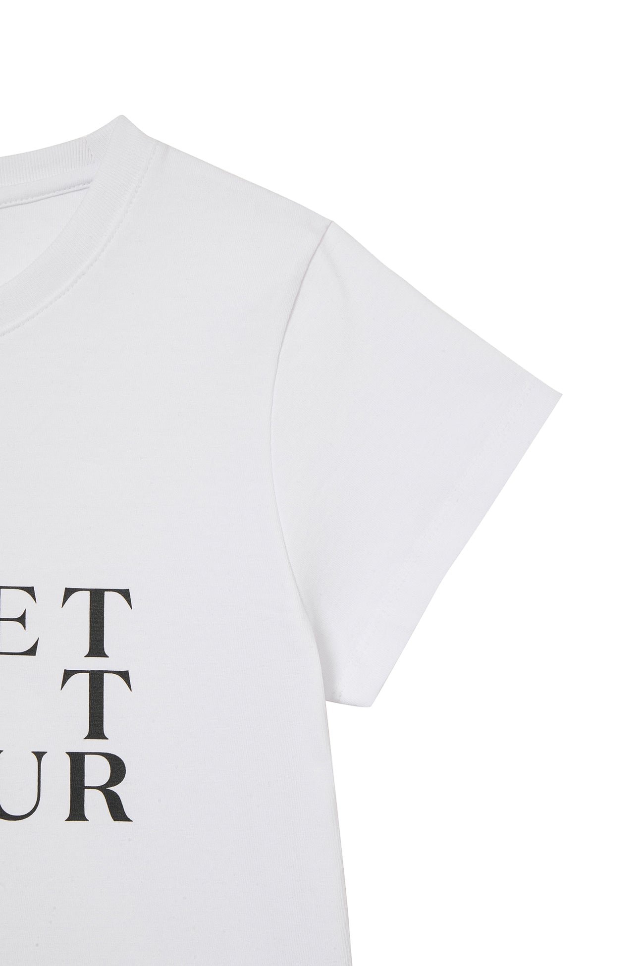 Deinet - Bi Graphic Slimsized T-Shirt (White) product image 4 | TRAB K-Fashion Australia