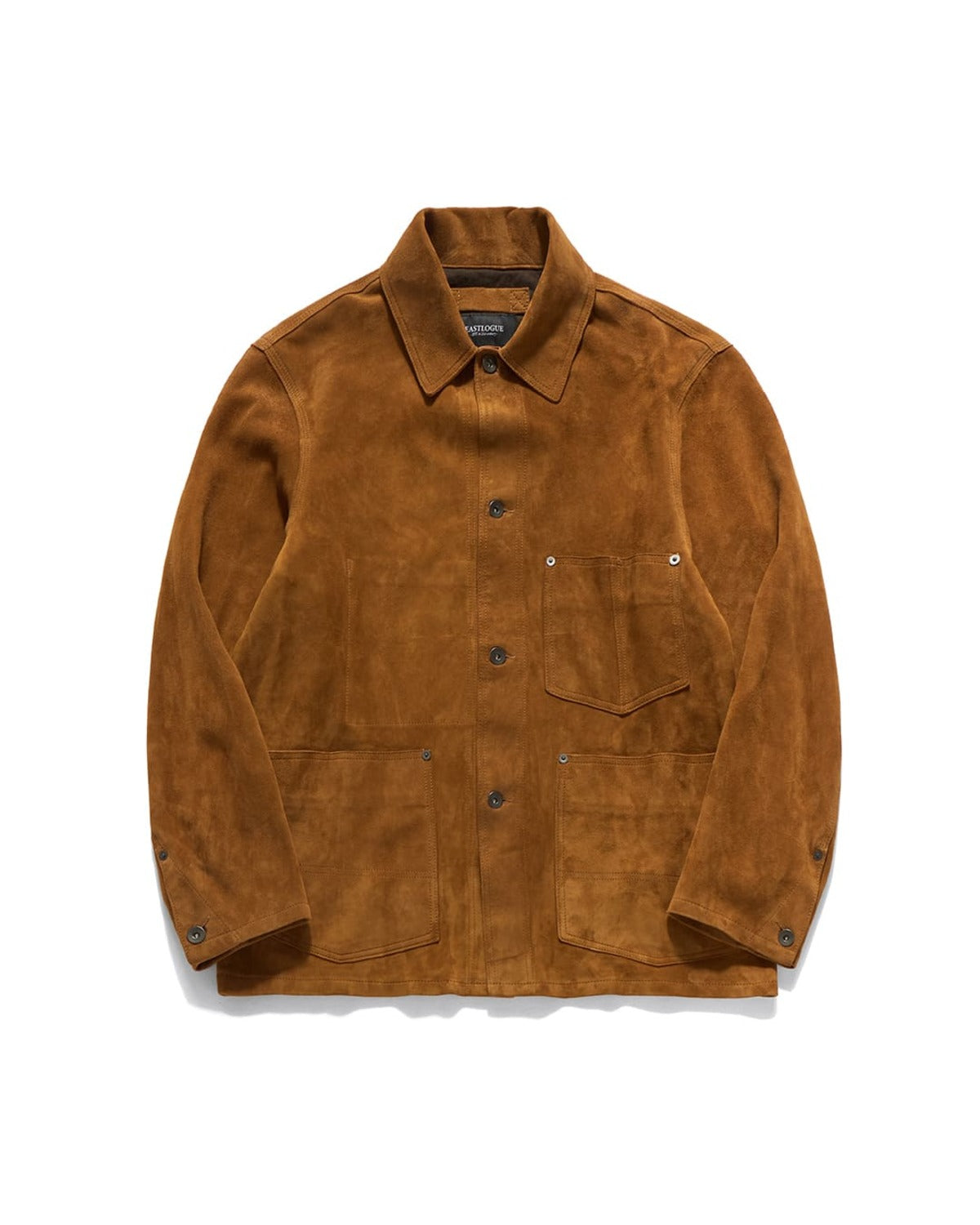 Eastlogue - Railman Work Leather Jacket (Beige Suede) product image 10 | TRAB K-Fashion Australia