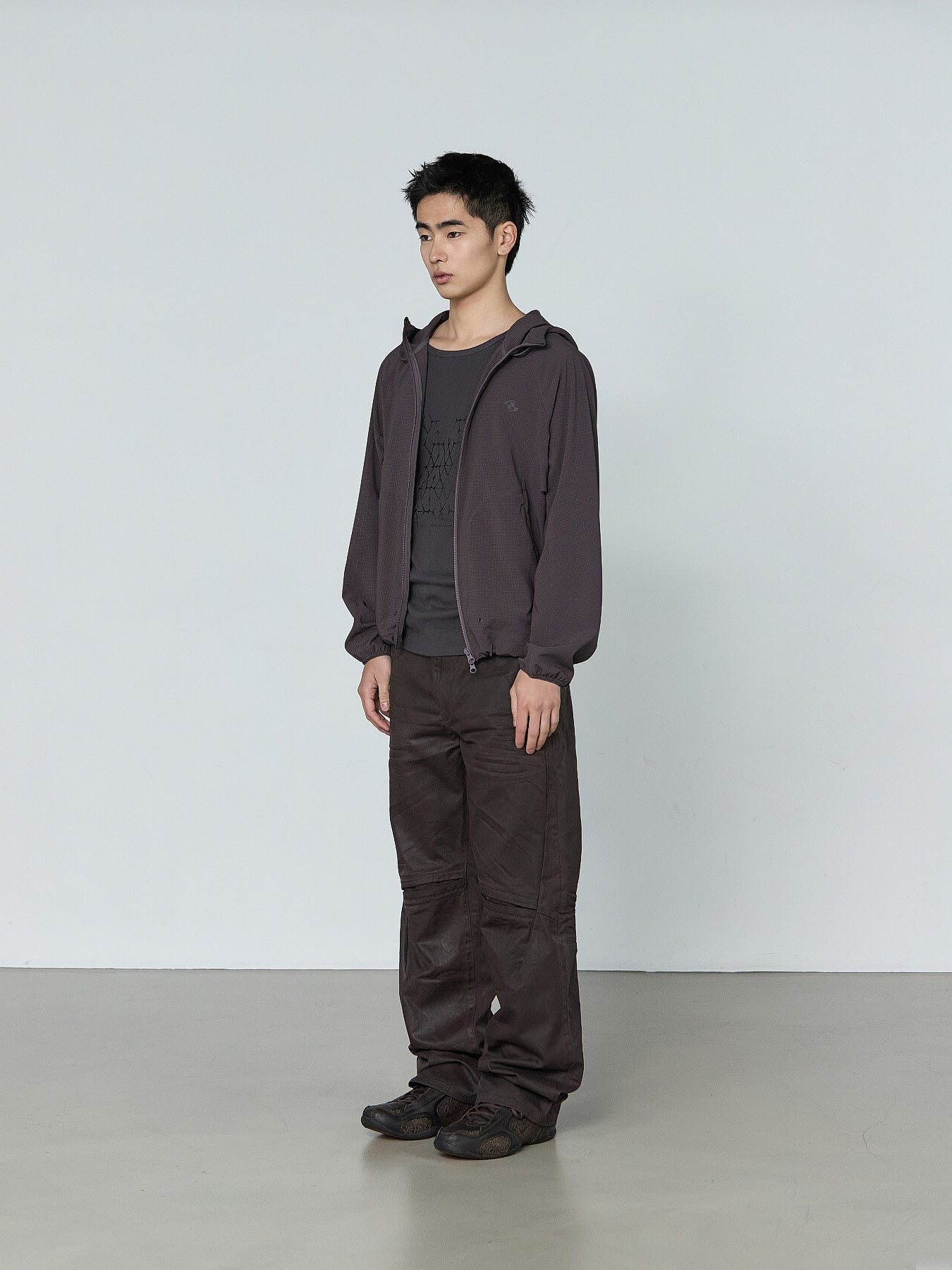 San San Gear - Air Hole Jacket (Red Bean) product image 1 | TRAB K-Fashion Australia