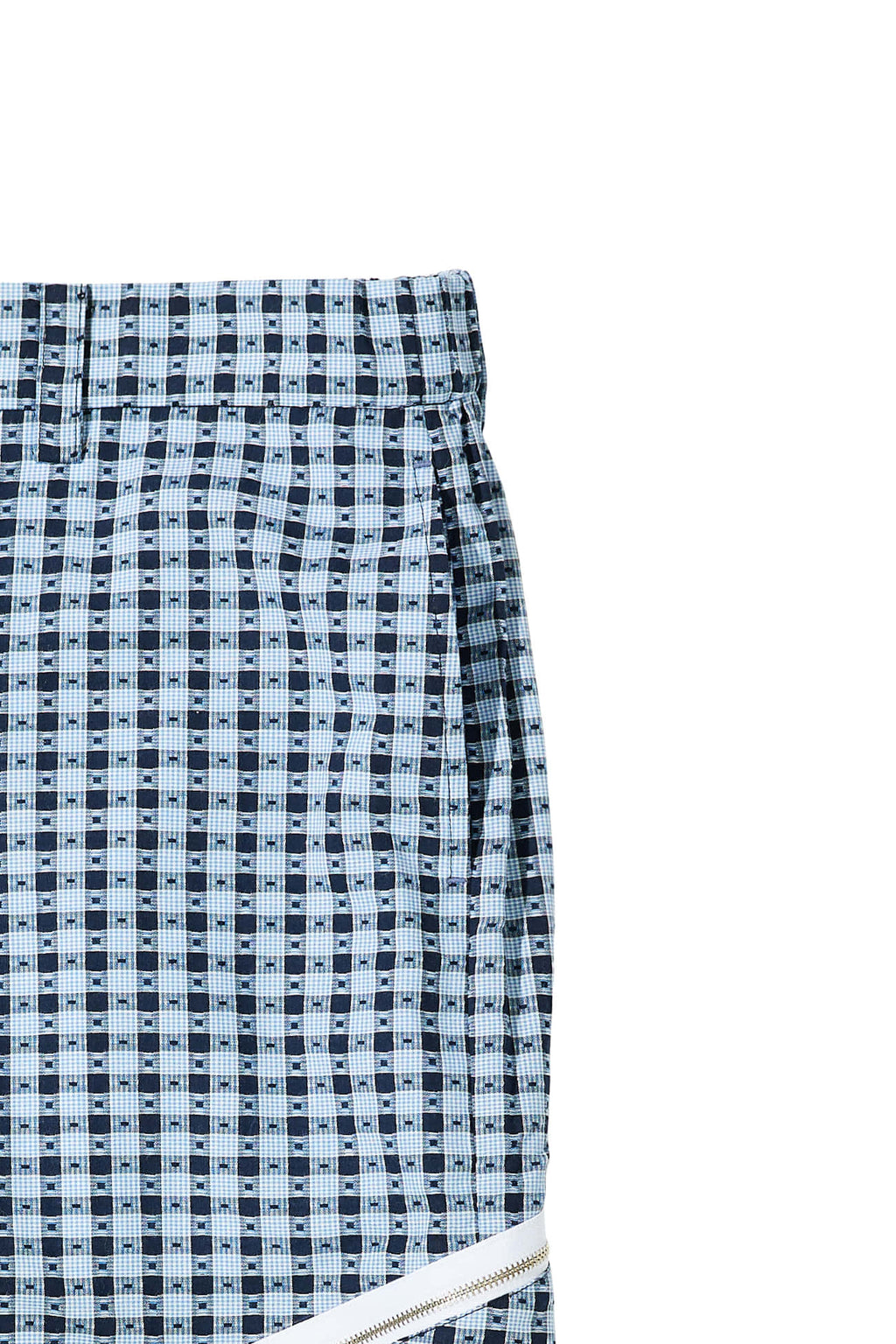 Deinet - Deinet Check Cargo String Pants (Blue) product image 4 | TRAB K-Fashion Australia