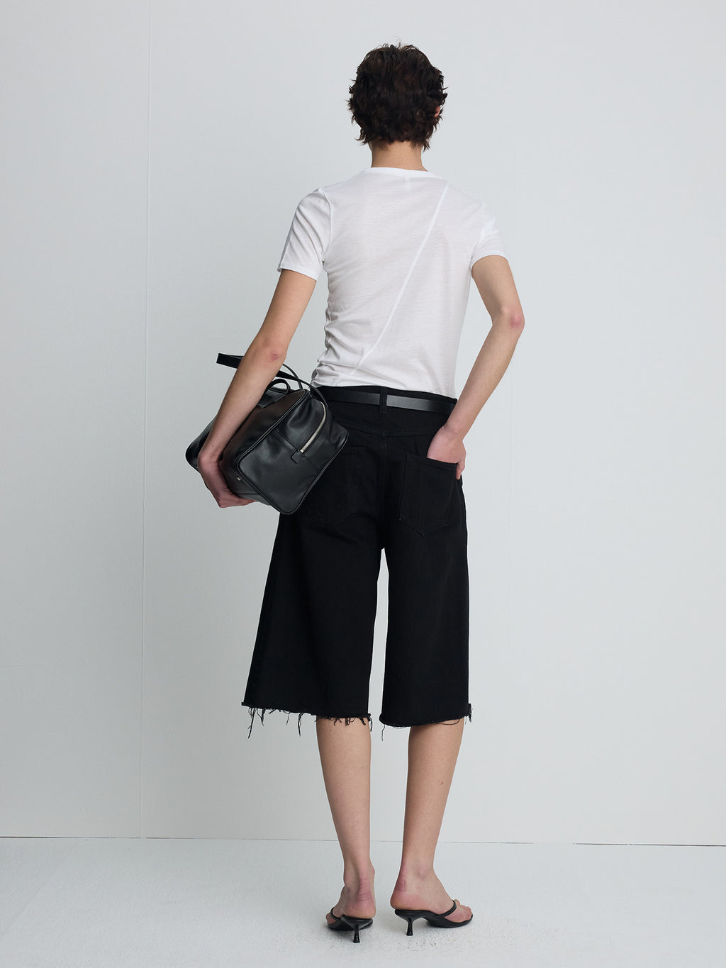 Tonywack - Tencel Short Sleeve T-Shirt (Off White) product image 2 | TRAB K-Fashion Australia