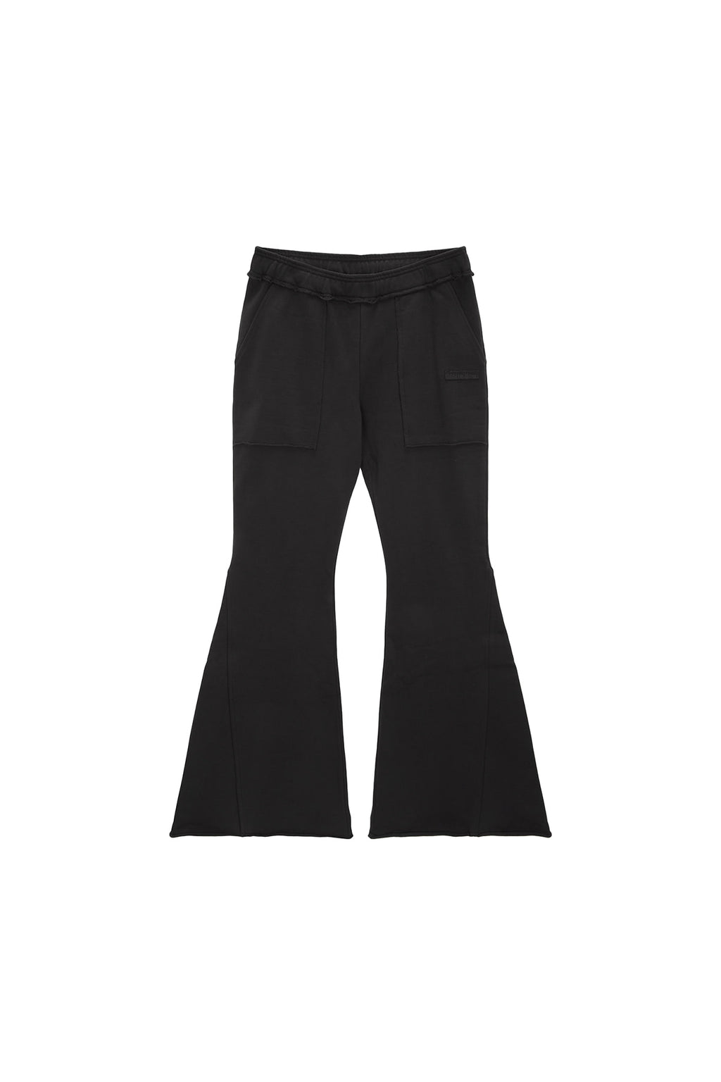 Matin Kim - Cut Out Detail Sweatpants (Charcoal) product image 1 | TRAB K-Fashion Australia