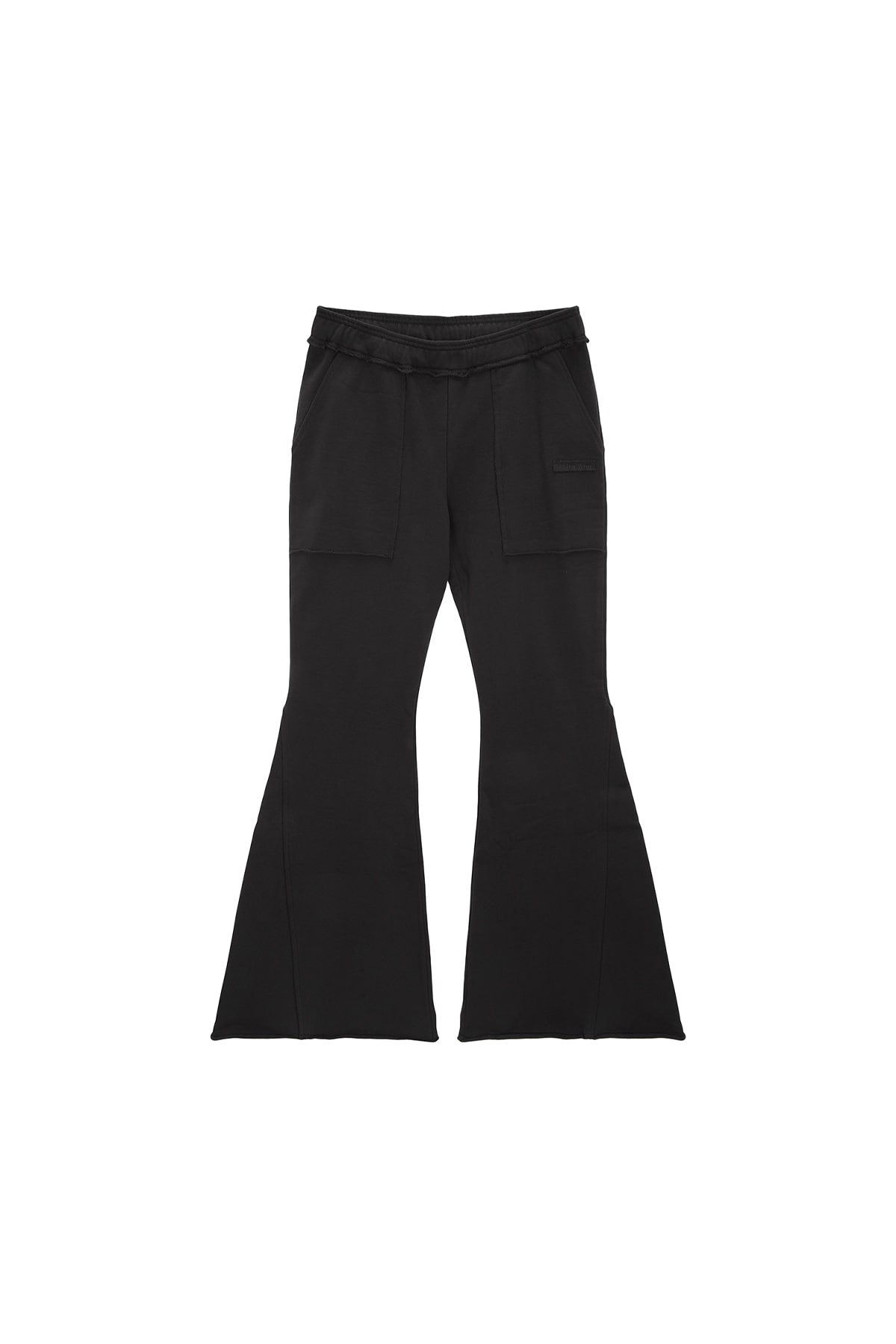 Matin Kim - Cut Out Detail Sweatpants (Charcoal) product image 1 | TRAB K-Fashion Australia