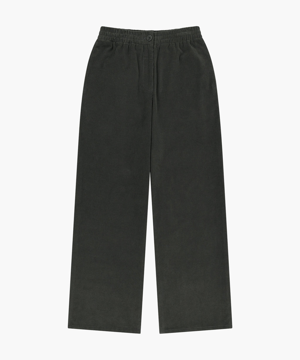Marithe & Francois Girbaud - Corduroy Easy Pants (Charcoal) product image 5 | TRAB K-Fashion Australia