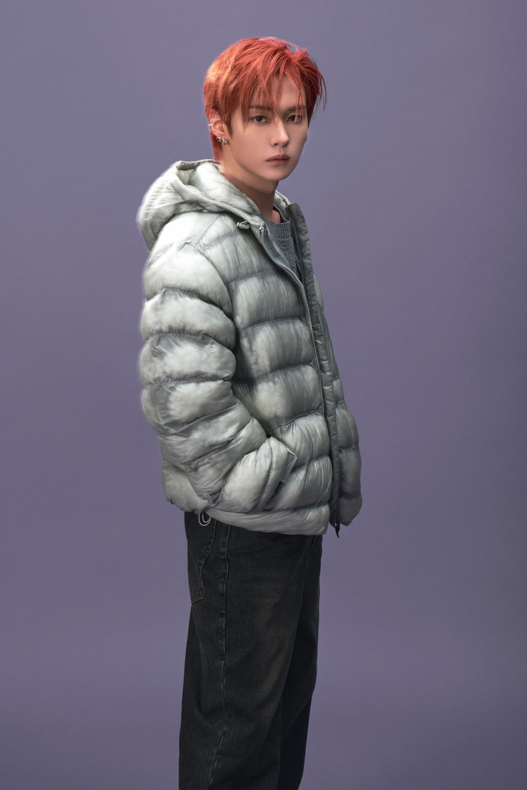 Matin Kim - Cloud Shell Hoody Padding Jumper (Mint) product image 1 | TRAB K-Fashion Australia