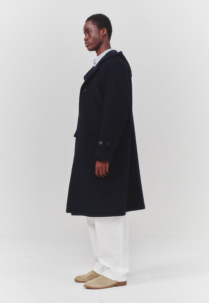 Art if acts - Hooded Coat (Navy) product image 2 | TRAB K-Fashion Australia