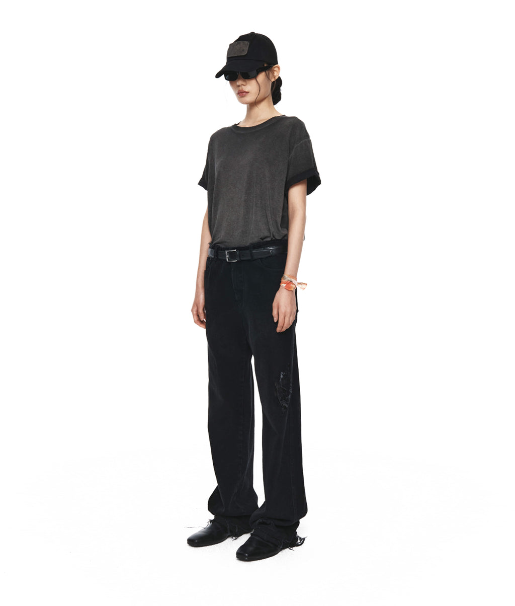 XLIM - Ep.8 03 T-Shirt (Washed Black) product image 6 | TRAB K-Fashion Australia