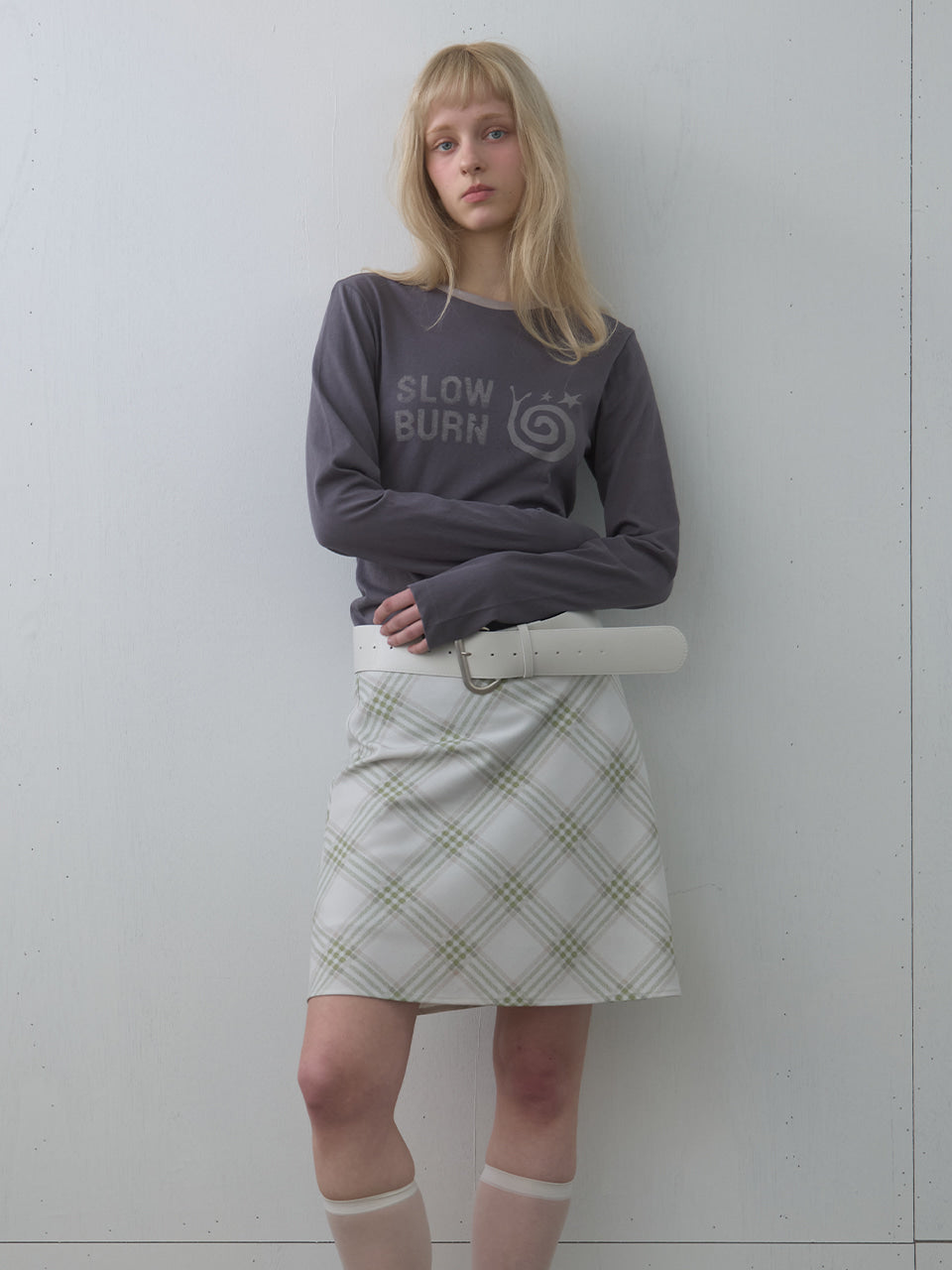 Kijun - Slow Burn Tee (Charcoal) product image 4 | TRAB K-Fashion Australia