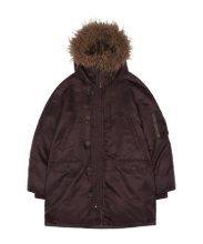 Coyseio - Hooded Field Down Jacket (Wine) product image 1 | TRAB K-Fashion Australia