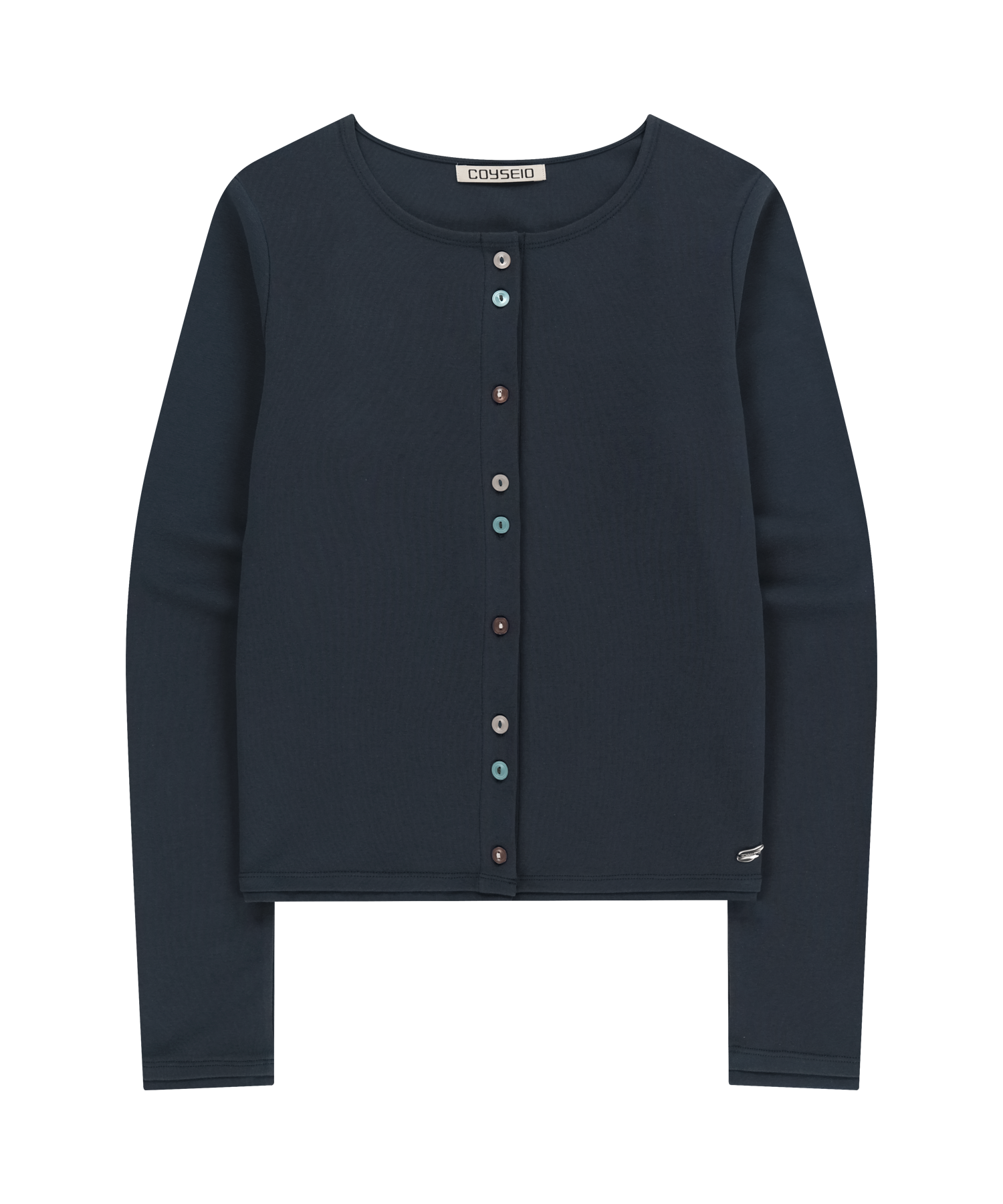 Coyseio - Raw Edge Cardigan (Navy) product image 1 | TRAB K-Fashion Australia