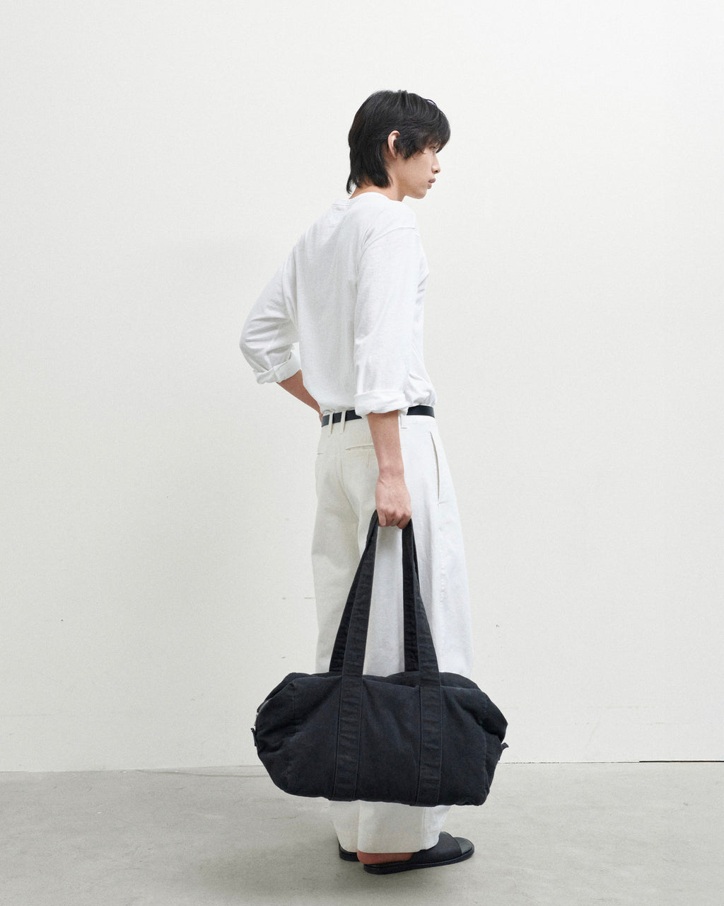 Brownyard - Cut Off Long Sleeve (Ivory) product image 3 | TRAB K-Fashion Australia