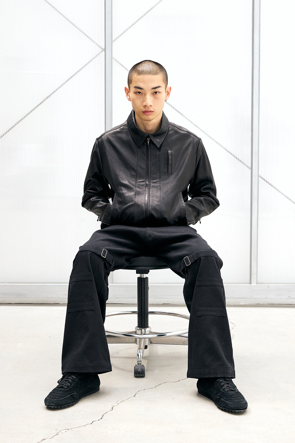 Hatchingroom - Bondage Pants (Black) product image 8 | TRAB K-Fashion Australia