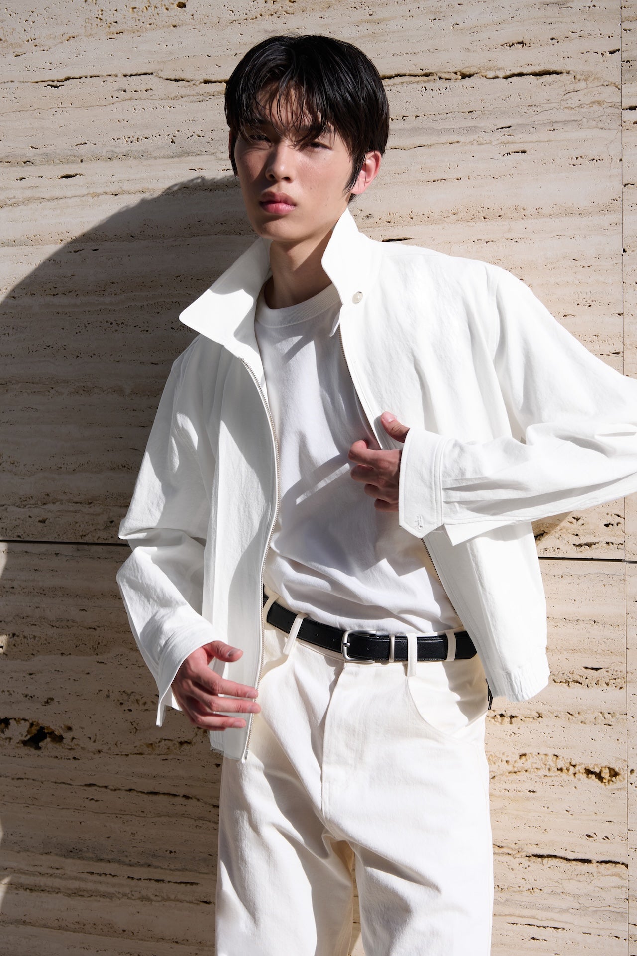 STU - Vintage Swing Jacket (White) product image 11 | TRAB K-Fashion Australia