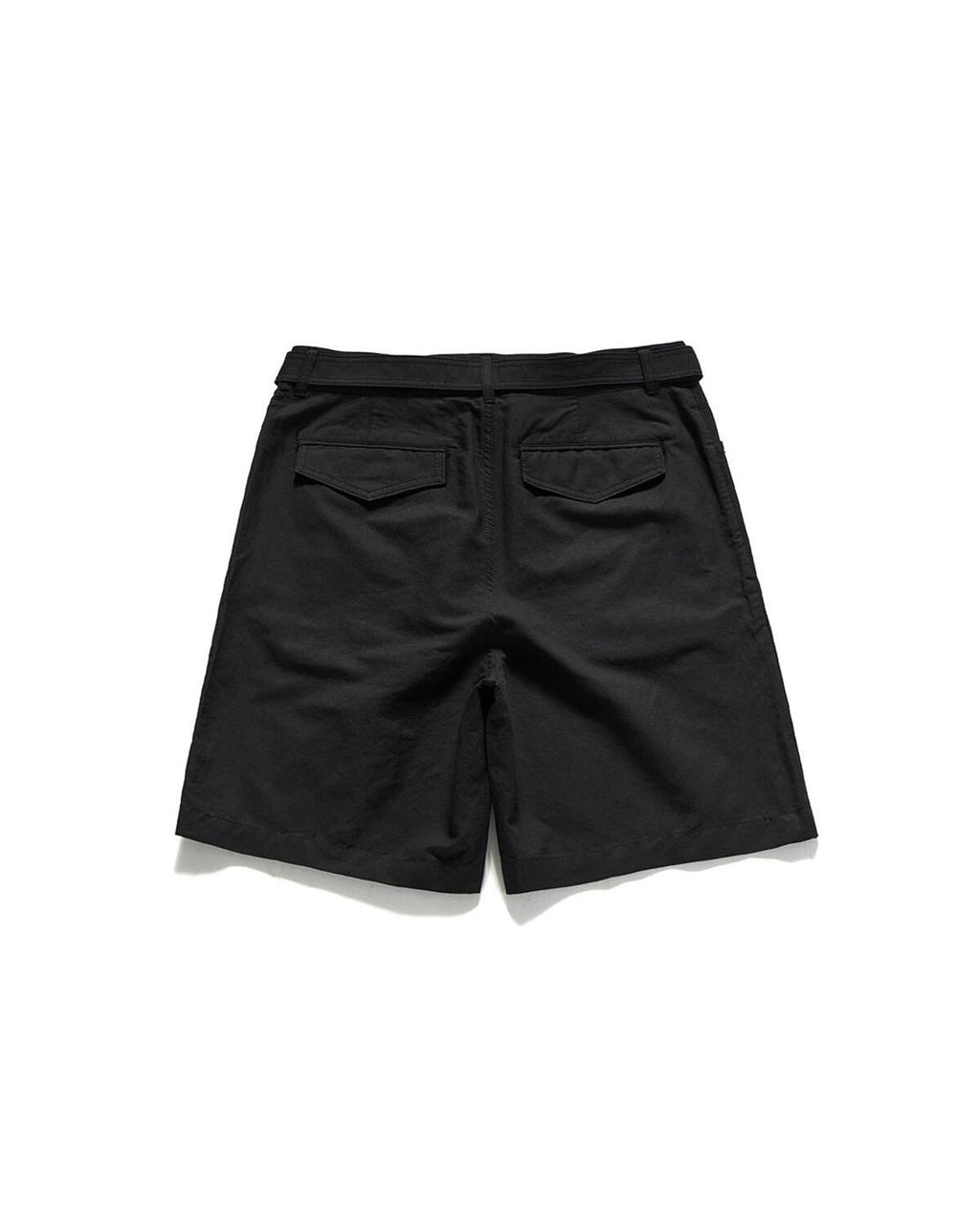 Eastlogue - Belted Shorts (Black Linen) product image 6 | TRAB K-Fashion Australia