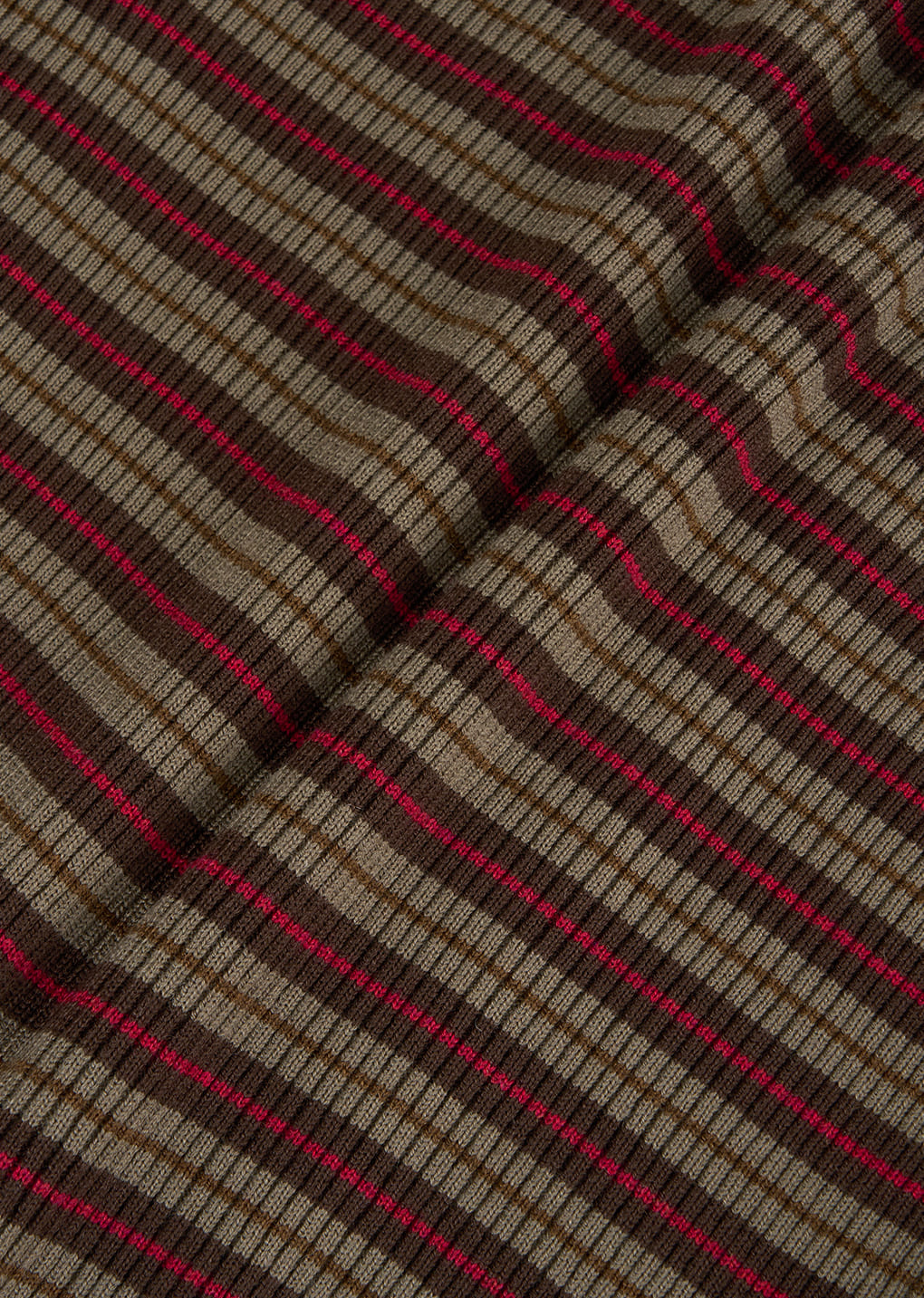 Amomento - stripe zip up cardigan (Brown) product image 11 | TRAB K-Fashion Australia