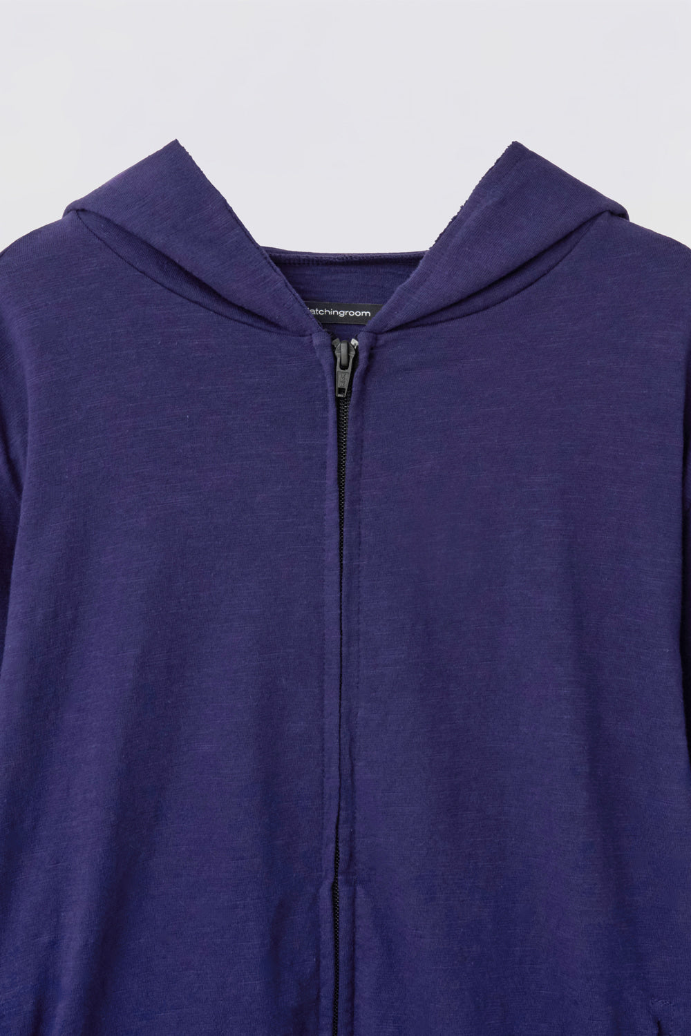 Hatchingroom - Rough Hoodie Slub (Dark Blue) product image 3 | TRAB K-Fashion Australia