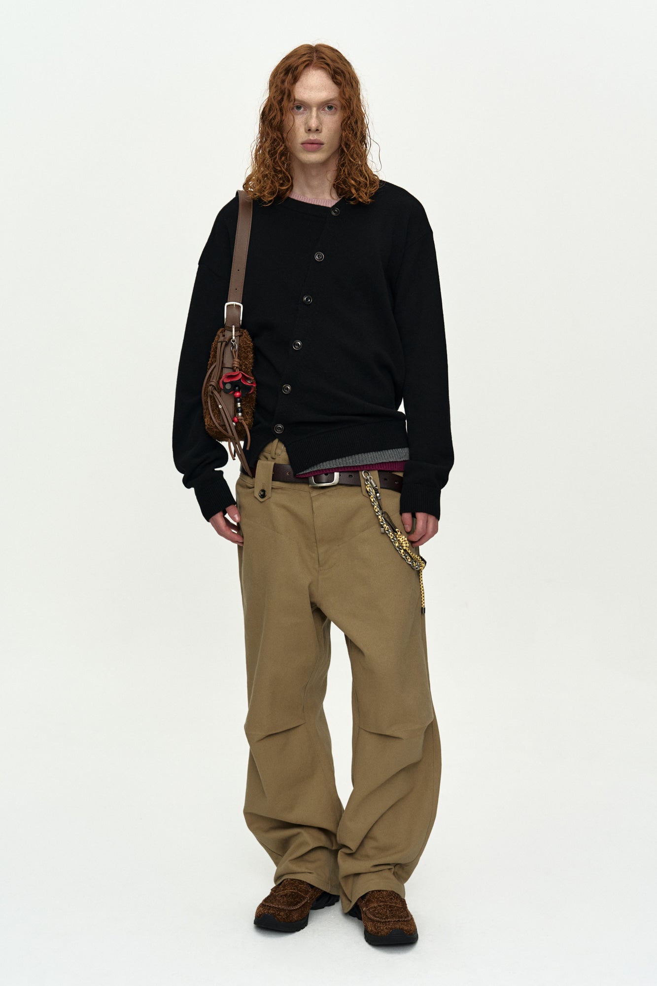 Andersson Bell - Layered Cardigan (Black) product image 8 | TRAB K-Fashion Australia