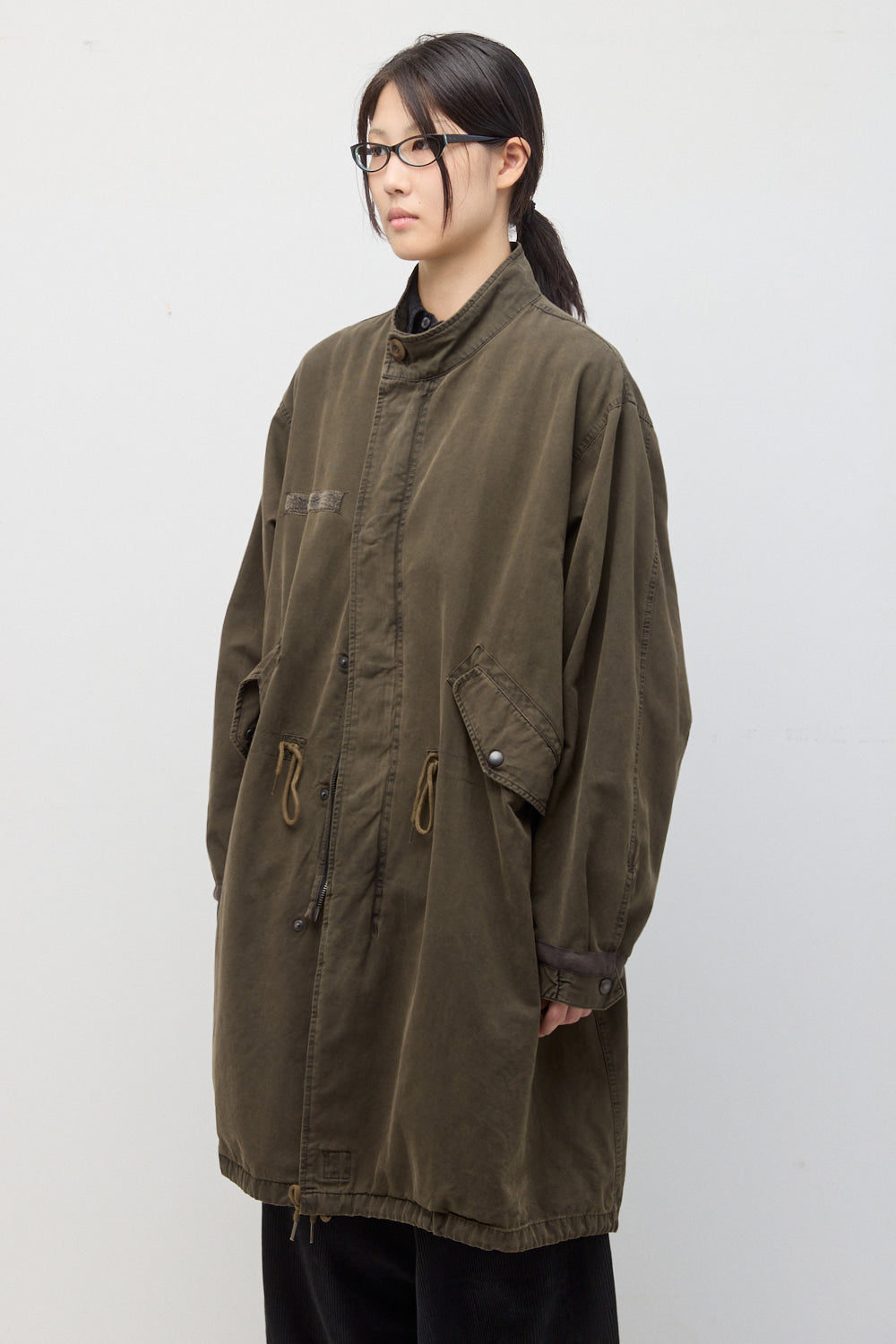 Hatchingroom - Mods Parka (Over Dyed Mud Khaki) product image 8 | TRAB K-Fashion Australia