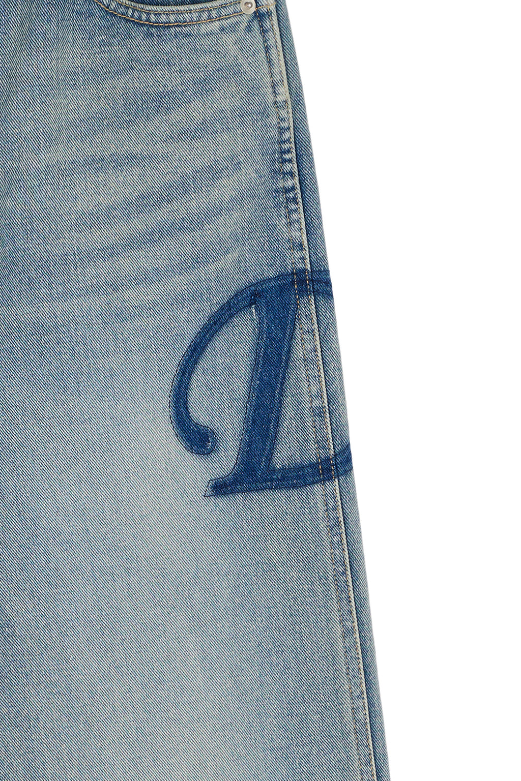 Deinet - D Patch Roll Up Denim (Blue) product image 13 | TRAB K-Fashion Australia