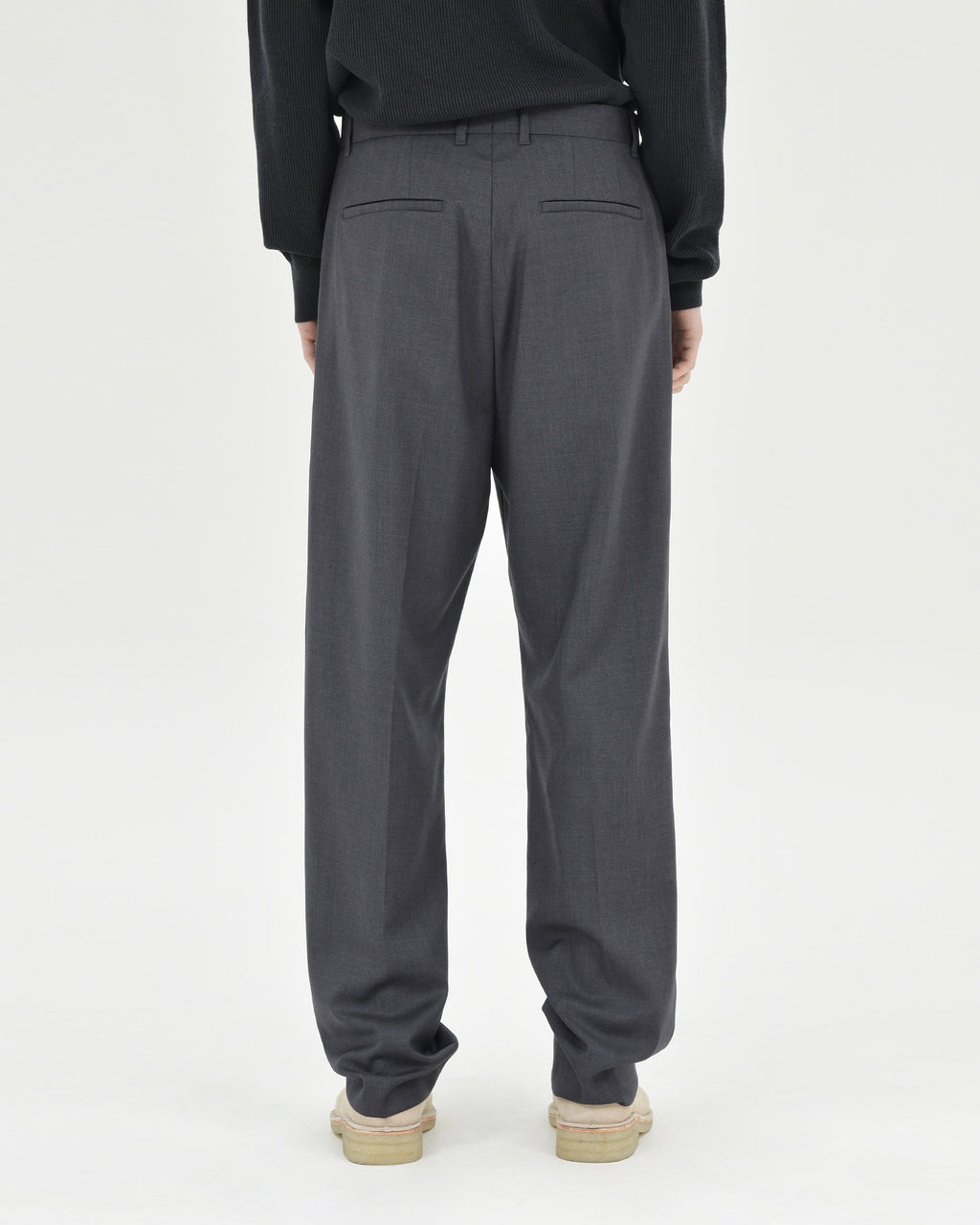 Brownyard - One Tuck Trouser (Charcoal) product image 2 | TRAB K-Fashion Australia
